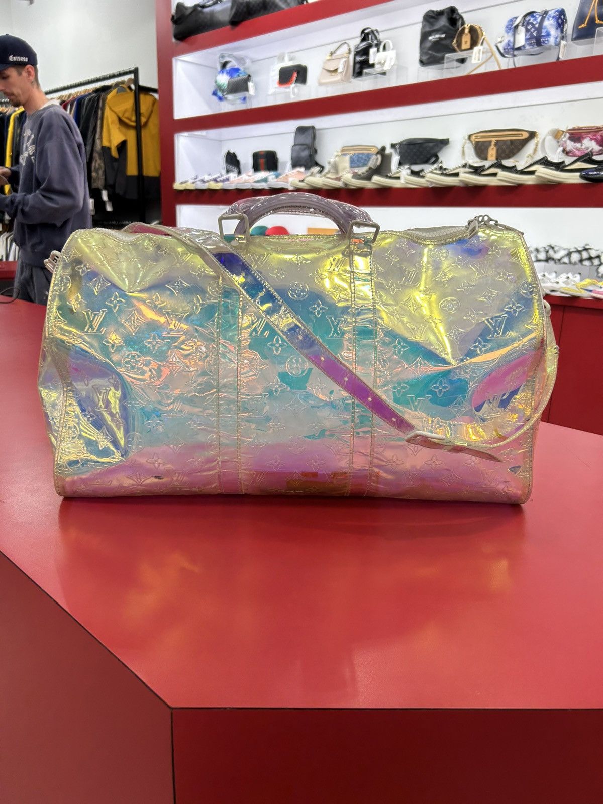 Louis Vuitton Louis Vuitton Prism Keepall Virgil Abloh Size ONE SIZE - 1 Thumbnail