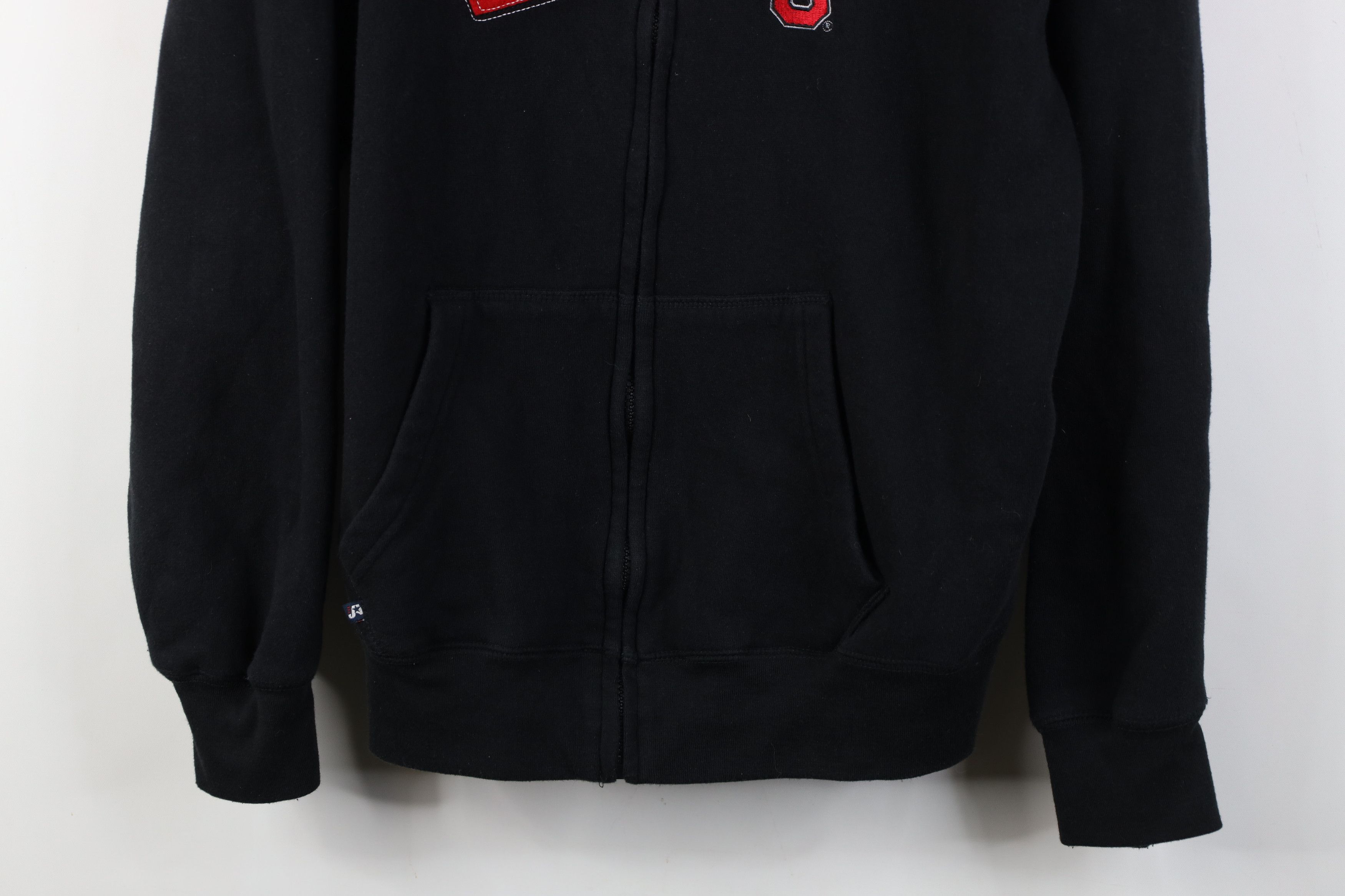 Vintage Vintage Spell Script Ohio State University Full Zip Hoodie Size US XL / EU 56 / 4 - 3 Thumbnail