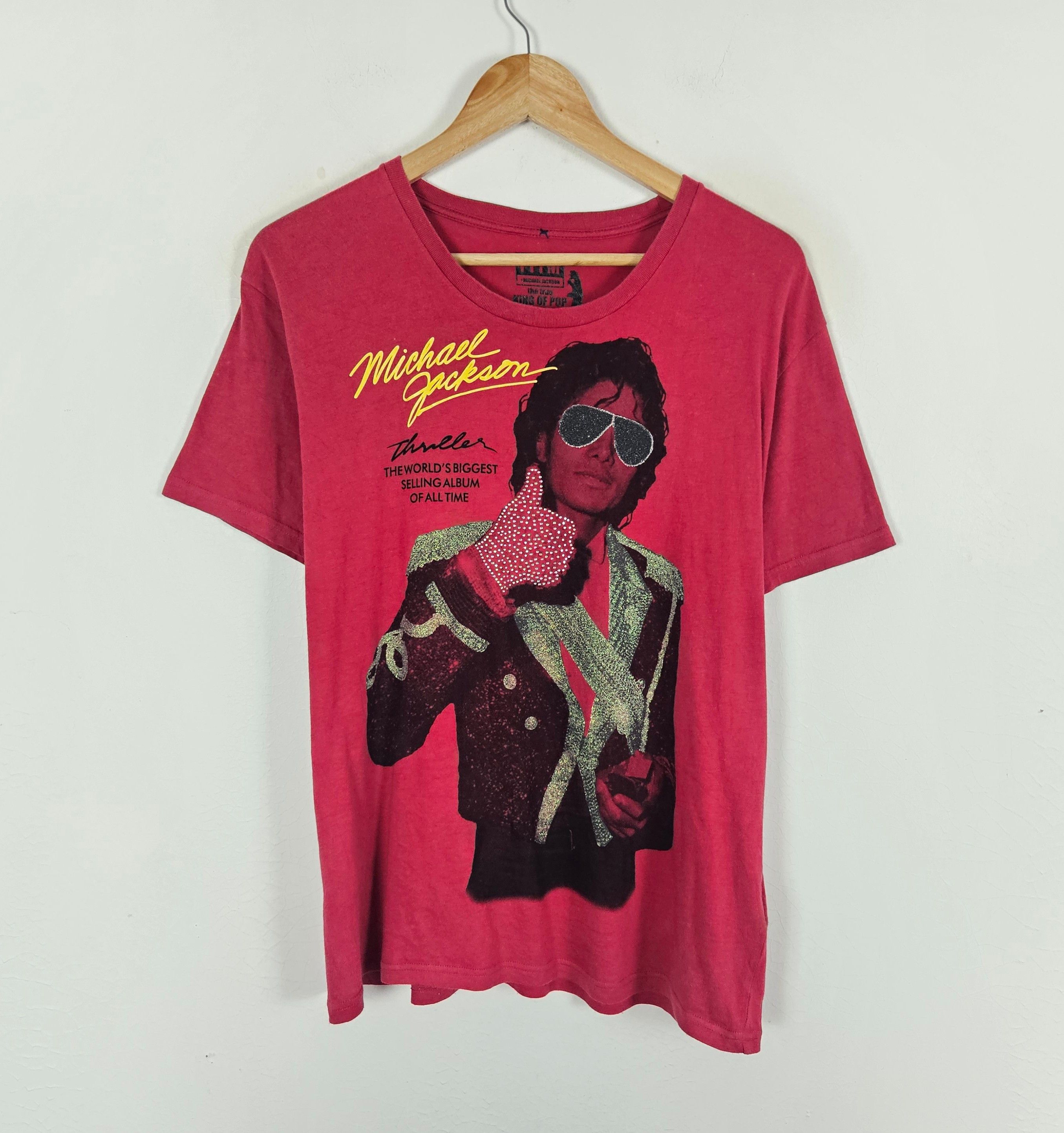 Japanese Brand × Michael Jackson × PPFM PPFM x Michael Jackson King of POP Glitter Tee Size US L / EU 52-54 / 3 - 2 Thumbnail