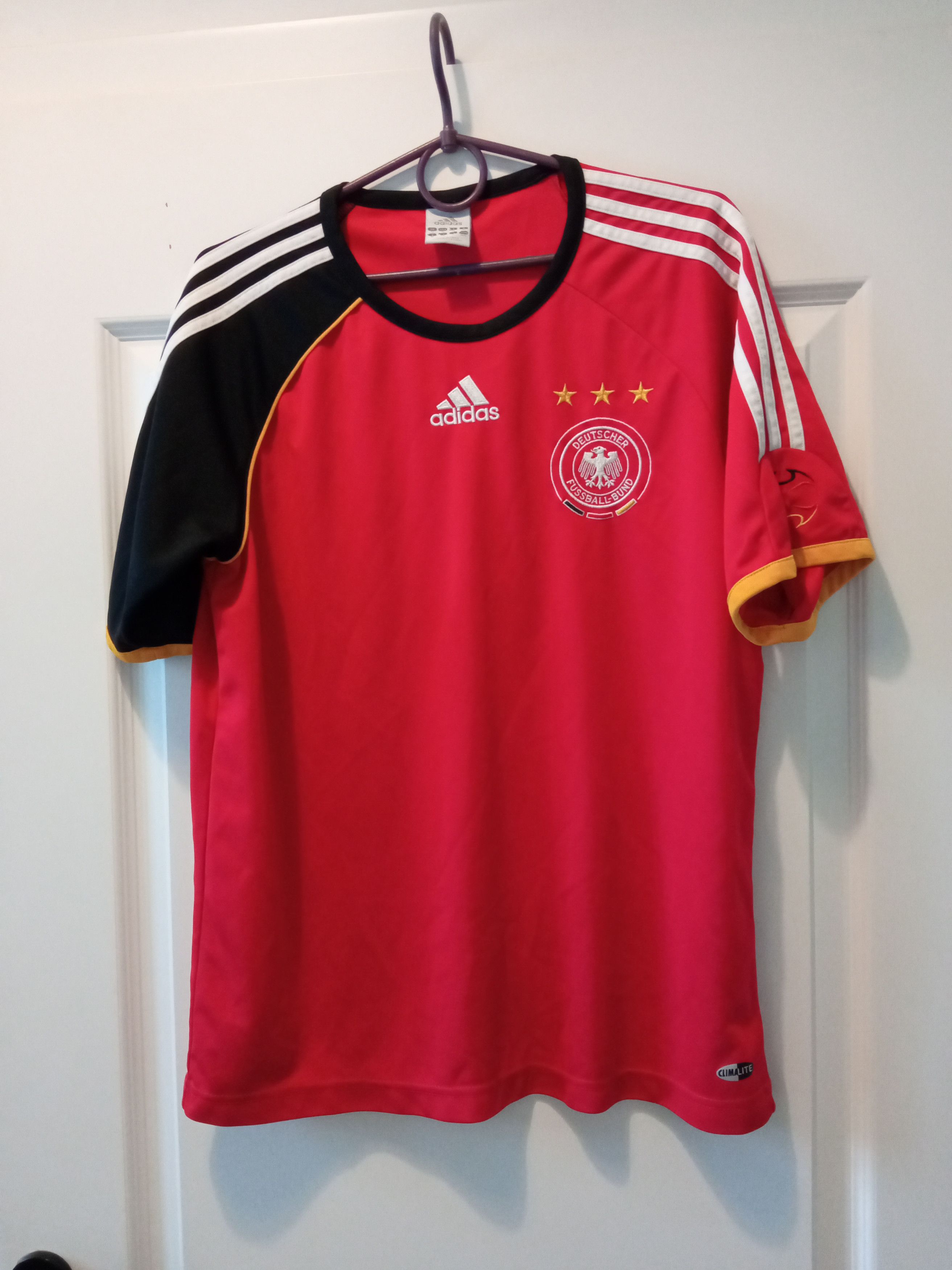 Adidas × Vintage Germany Team Away football shirt 2005 - 2007 Size US M / EU 48-50 / 2 - 1 Thumbnail