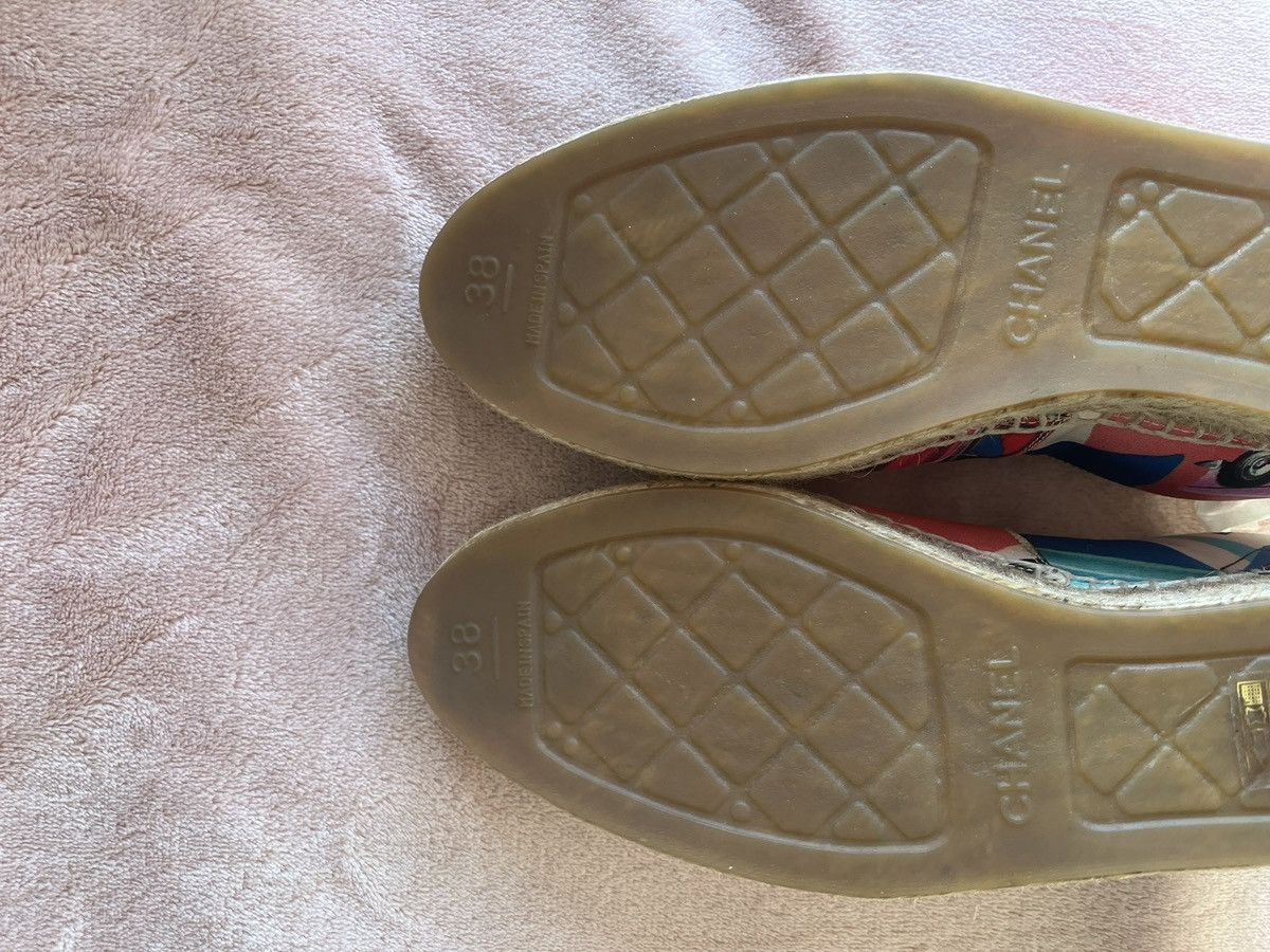 Chanel Chanel 4 of 4 Pink & Multi CC Espadrill Size US 8 / IT 38 - 7 Thumbnail