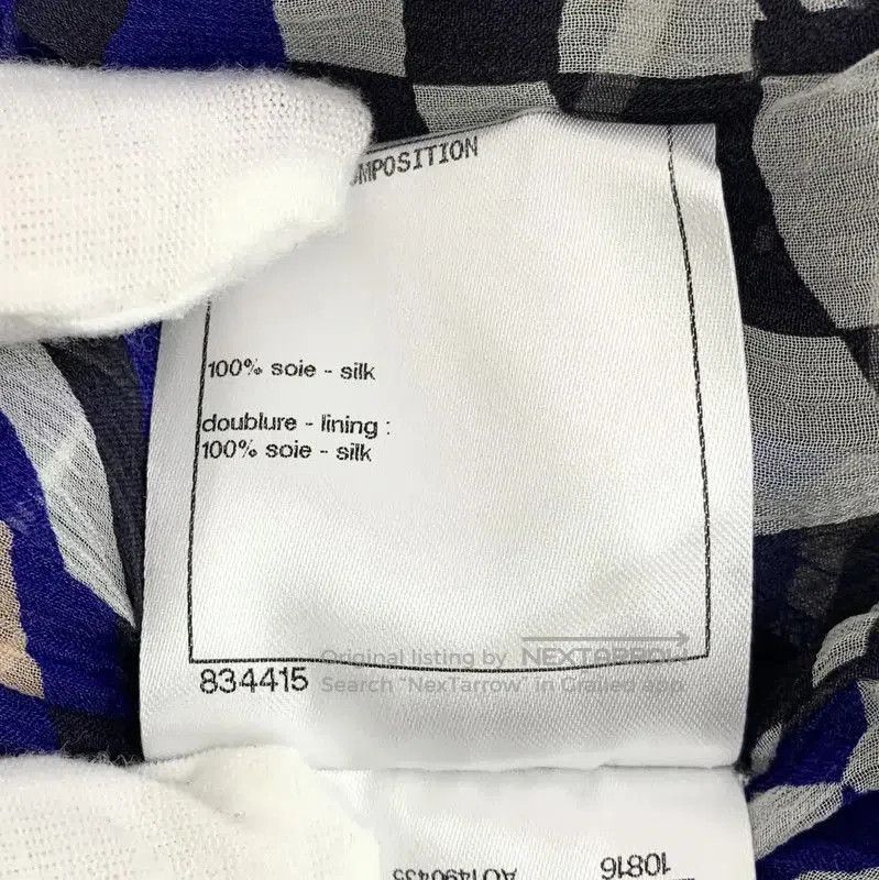 Chanel Chanel Colorful Silk Women's Shirt . Size S / US 4 / IT 40 - 8 Thumbnail