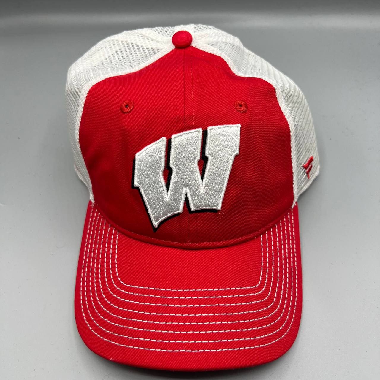 Ncaa Wisconsin Badgers Trucker Hat Fanatics Snap Back Cap New Men | Grailed