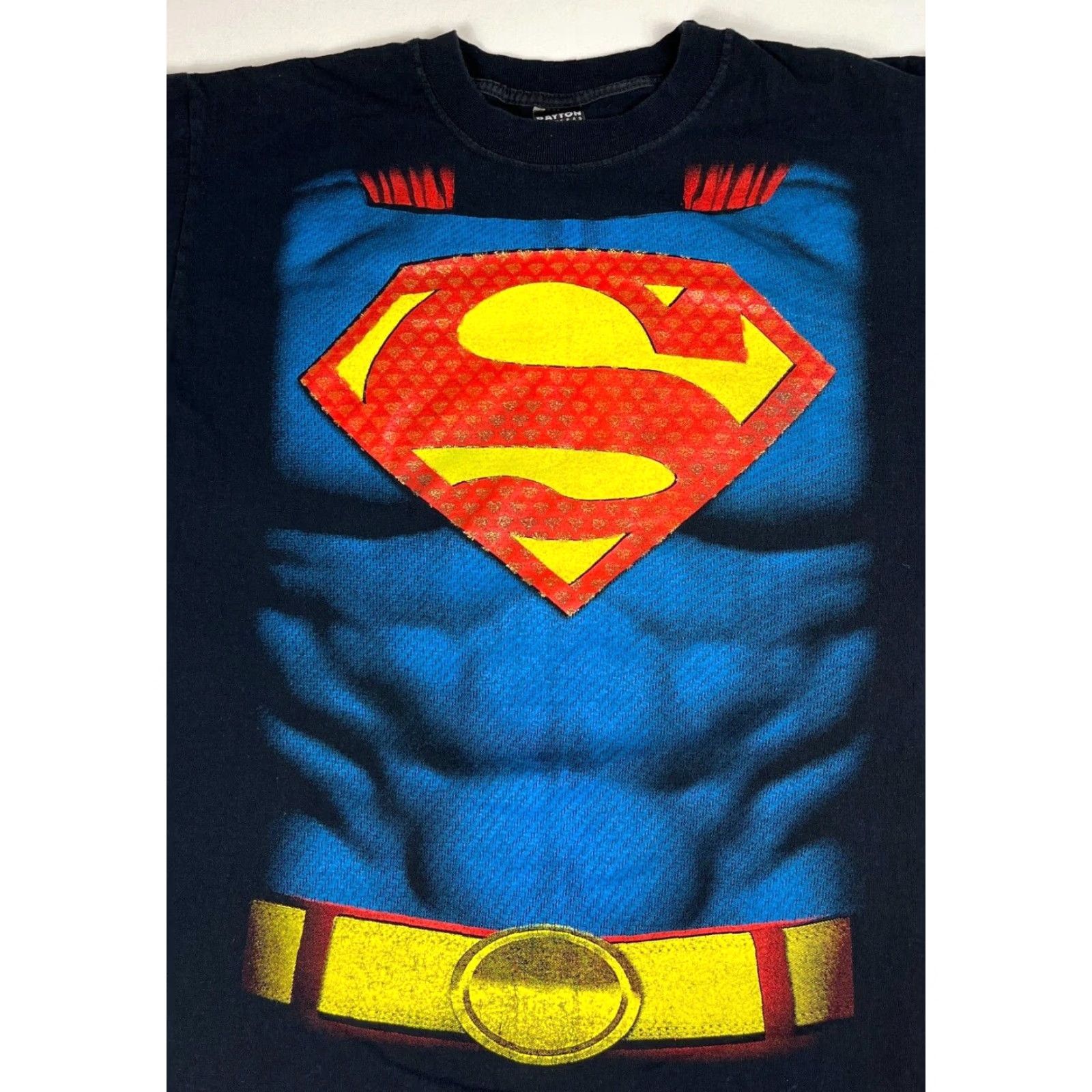 Vintage Rayton Playeras Batman T-Shirt Mens Vintage Crew Neck Short Sleeve Size M Black Cotton Double-Sided Size US M / EU 48-50 / 2 - 4 Thumbnail