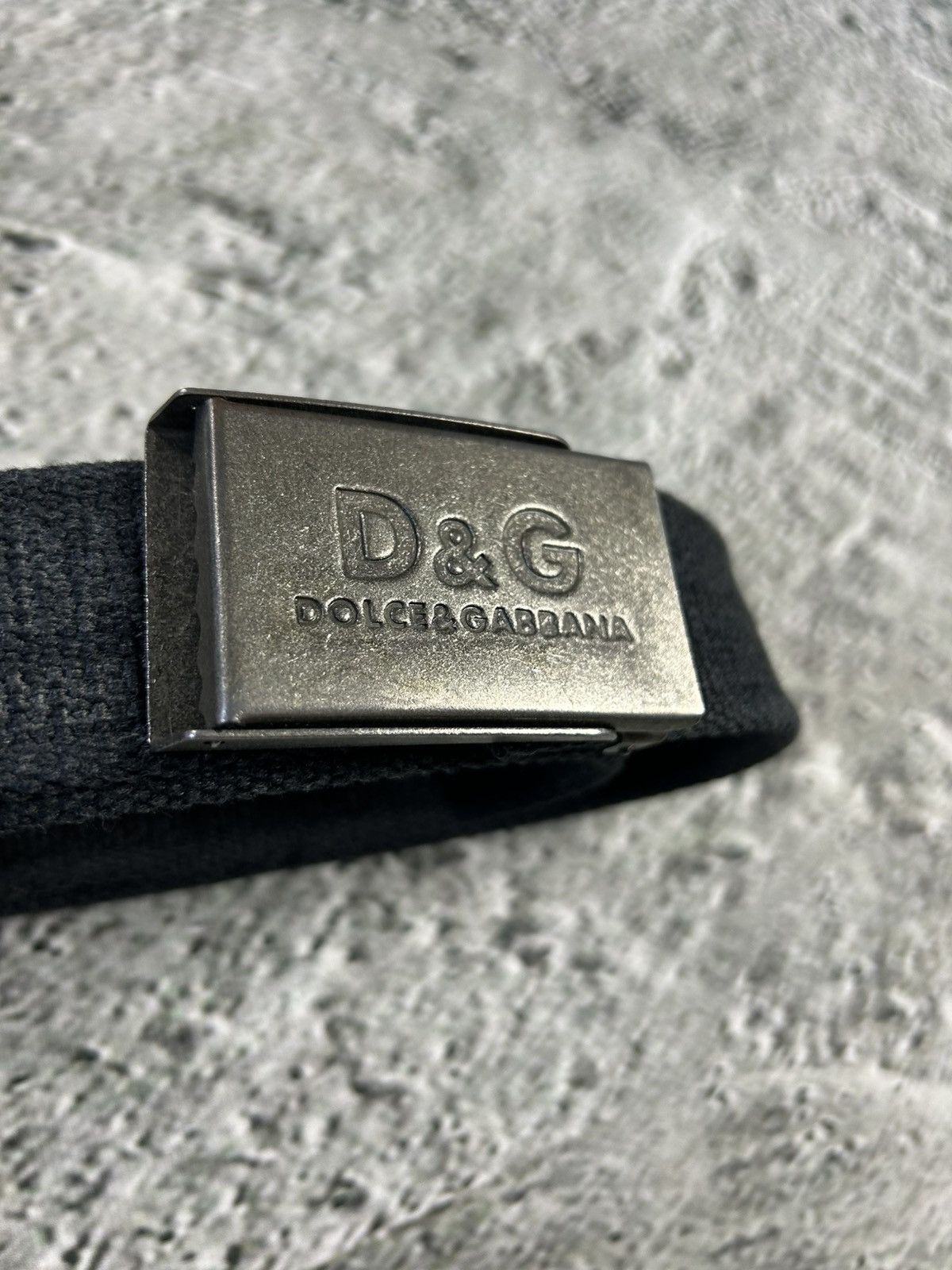 Dolce & Gabbana × Vintage Dolce & Gabbana Belt Black Vintage Y2K Size ONE SIZE - 2 Thumbnail