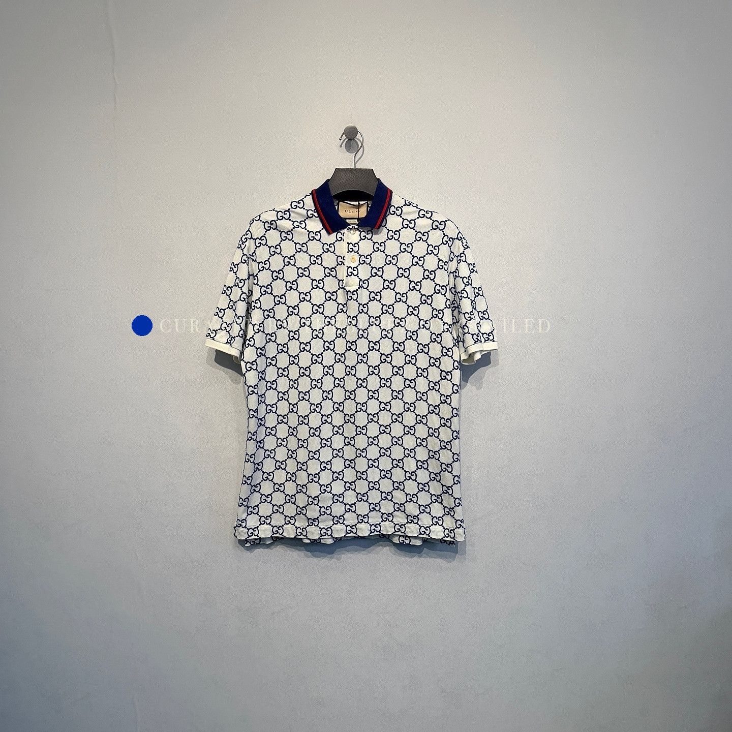 Gucci Classic Logo Polo in Minimalist White Size US L / EU 52-54 / 3 - 1 Thumbnail