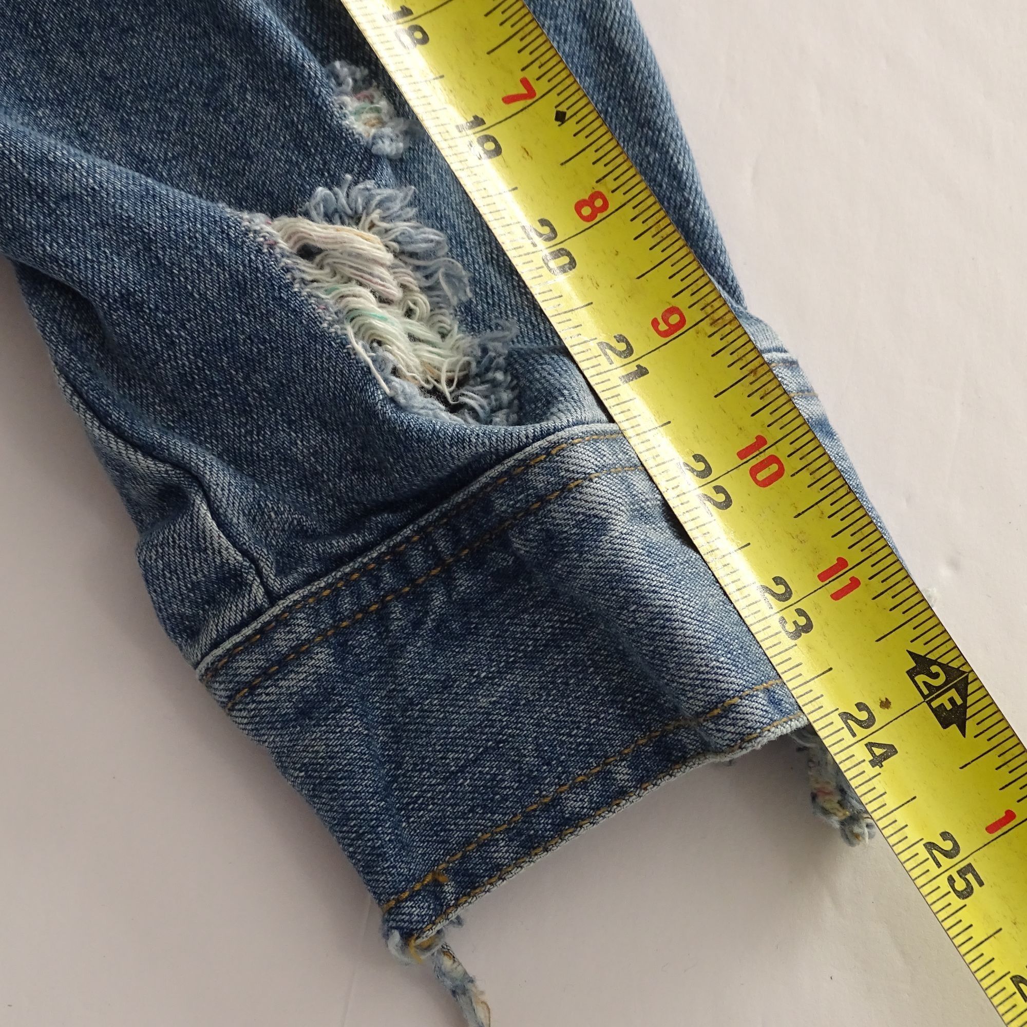 Judy Blue Judy Blue Distressed Ripped Denim Jacket Women Size 3XL Size 3XL / US 20-22 - 11 Thumbnail