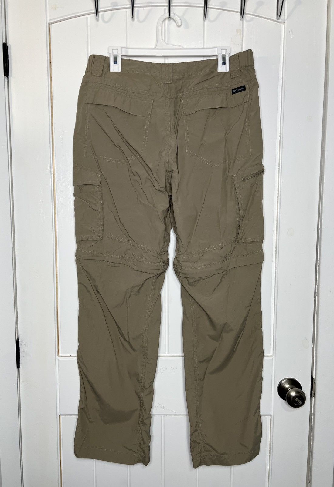 Columbia Columbia Cargo Khaki Nylon Pants 36 x 32 Men Size US 36 / EU 52 - 2 Thumbnail