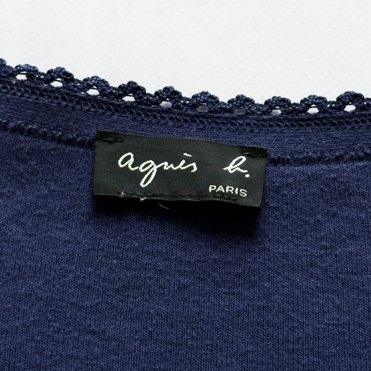 agnes b. Vintage Agnes B Cardigan France Sweater Cop Copine Vibe Size S / US 4 / IT 40 - 4 Thumbnail