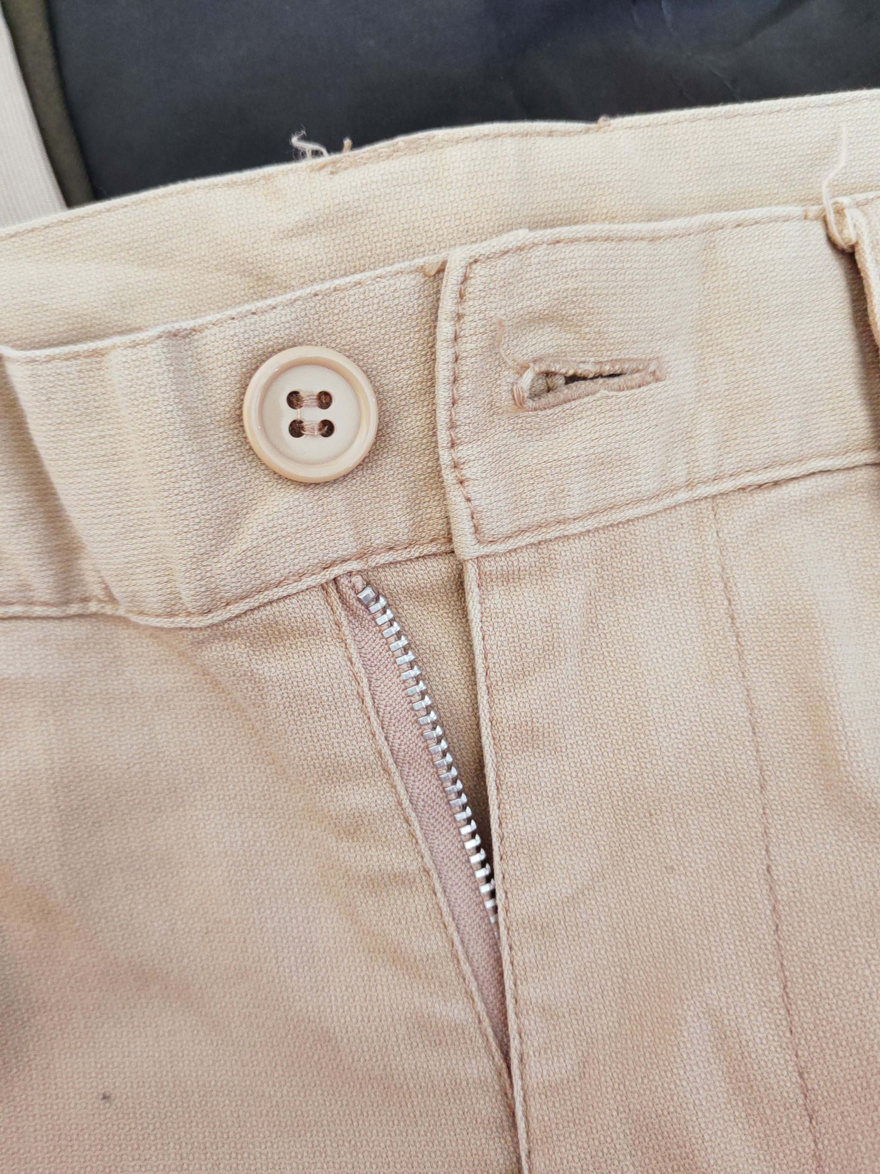 Japanese Brand Japanese Brand Beige Multipocket Tactical Cargo Pants #W454 Size US 29 - 14 Thumbnail