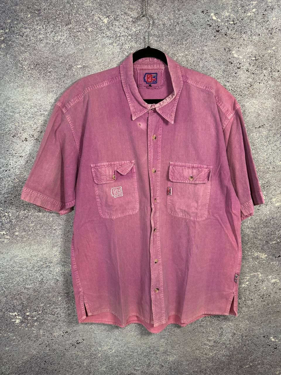 Flannel × Japanese Brand Oversize Shirt Pink Deal Oldmoney Vintage y2k sk8 XL size Size US XL / EU 56 / 4 - 1 Thumbnail