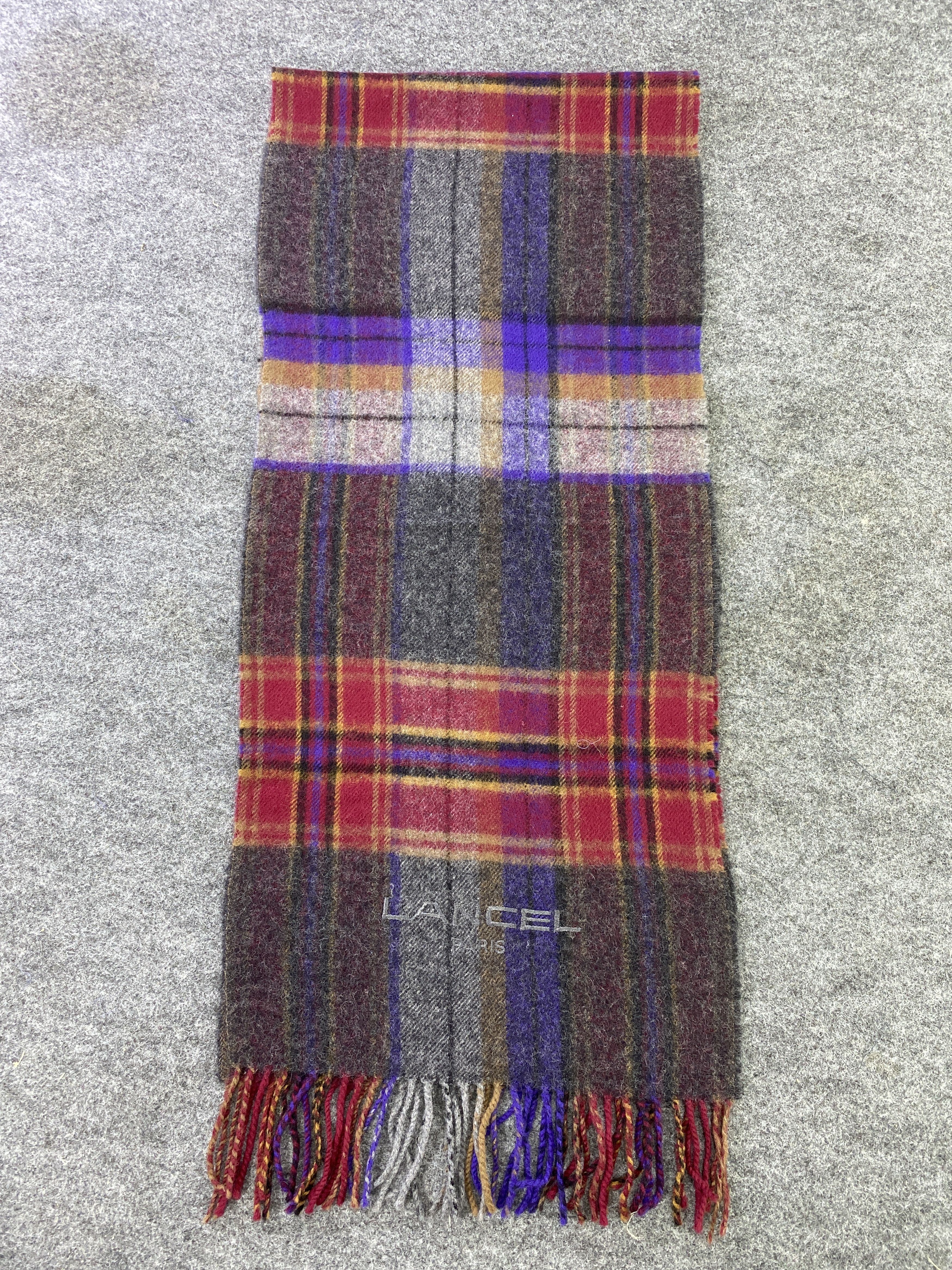Lancel Lancel Wool Scarf/Muffler/Neckwear-T529 Size ONE SIZE - 2 Thumbnail