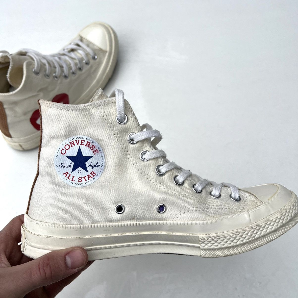 Comme des Garcons PLAY × Converse Converse Comme des Garcons Play shoes Size US 7 / EU 40 - 7 Thumbnail