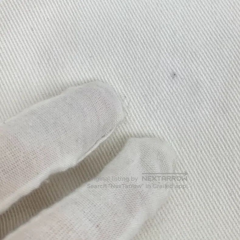 Chanel Chanel White button design cotton casual denim trousers Size 25" / US 0 / IT 36 - 9 Thumbnail