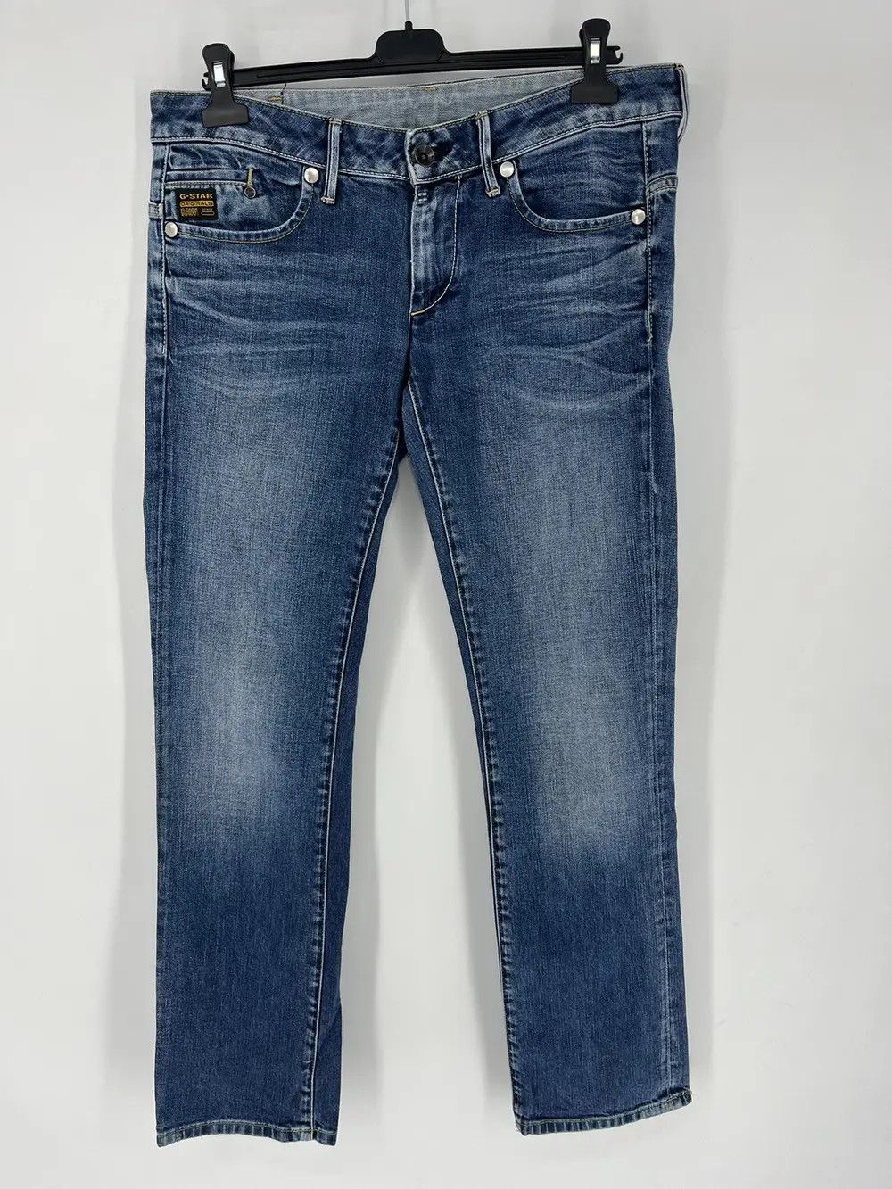 G-Star × Vintage Vintage G star Raw Denim Avant Garde Pants jeans Rick style Size US 34 / EU 50 - 2 Thumbnail