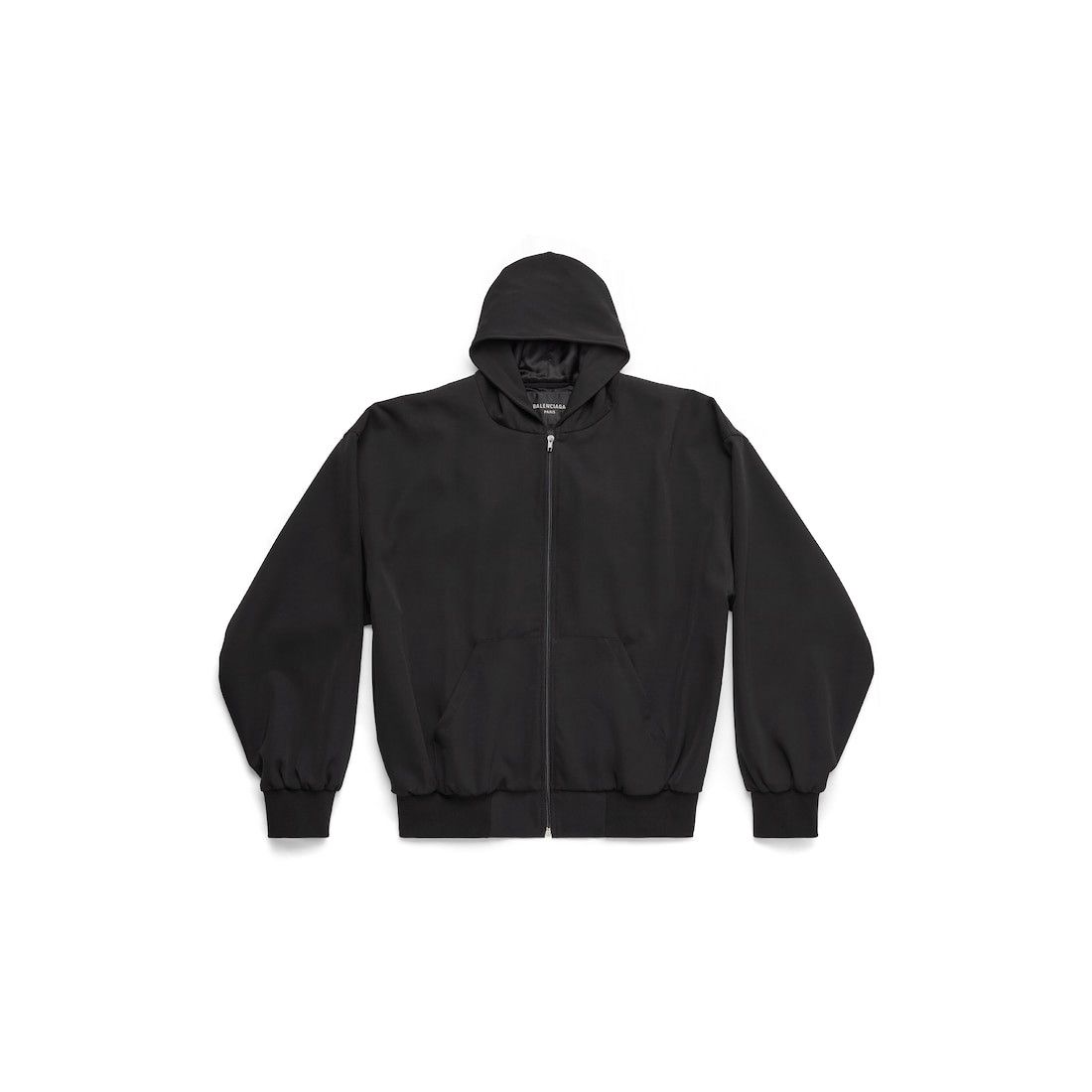 Balenciaga Turn Wide Fit Zip-Up Hoodie | Grailed