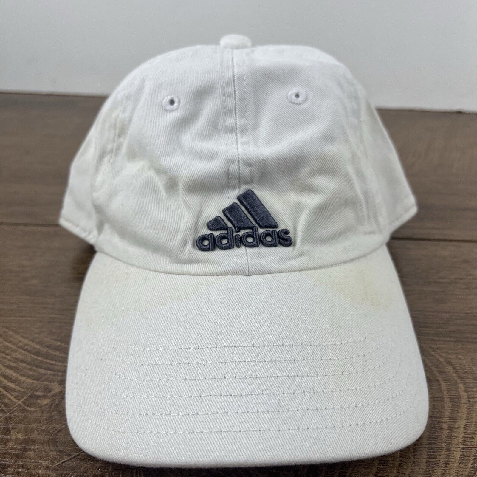 Adidas Adidas Athletic Hat Adidas Cap Baseball White Hat Adjustable Size ONE SIZE - 3 Thumbnail