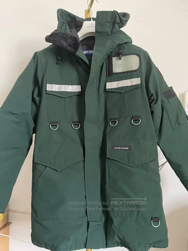 Junya Watanabe Junya Watanabe Military green parka down jacket Size US S / EU 44-46 / 1 - 1 Thumbnail
