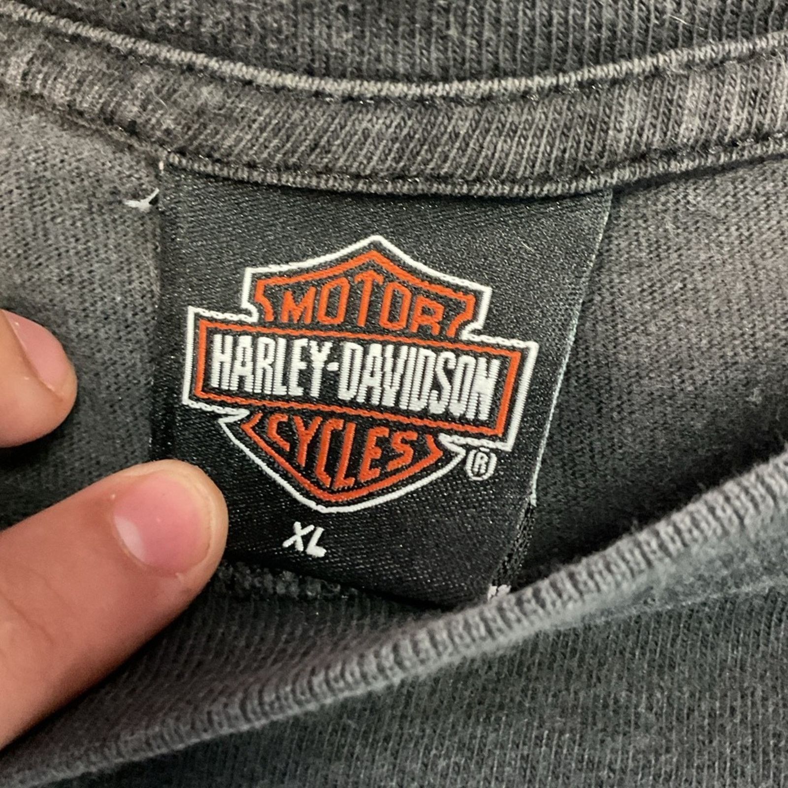 Harley Davidson 2000s Harley Davidson “Meet My Twin” Graphic T-Shirt Size US XL / EU 56 / 4 - 5 Thumbnail