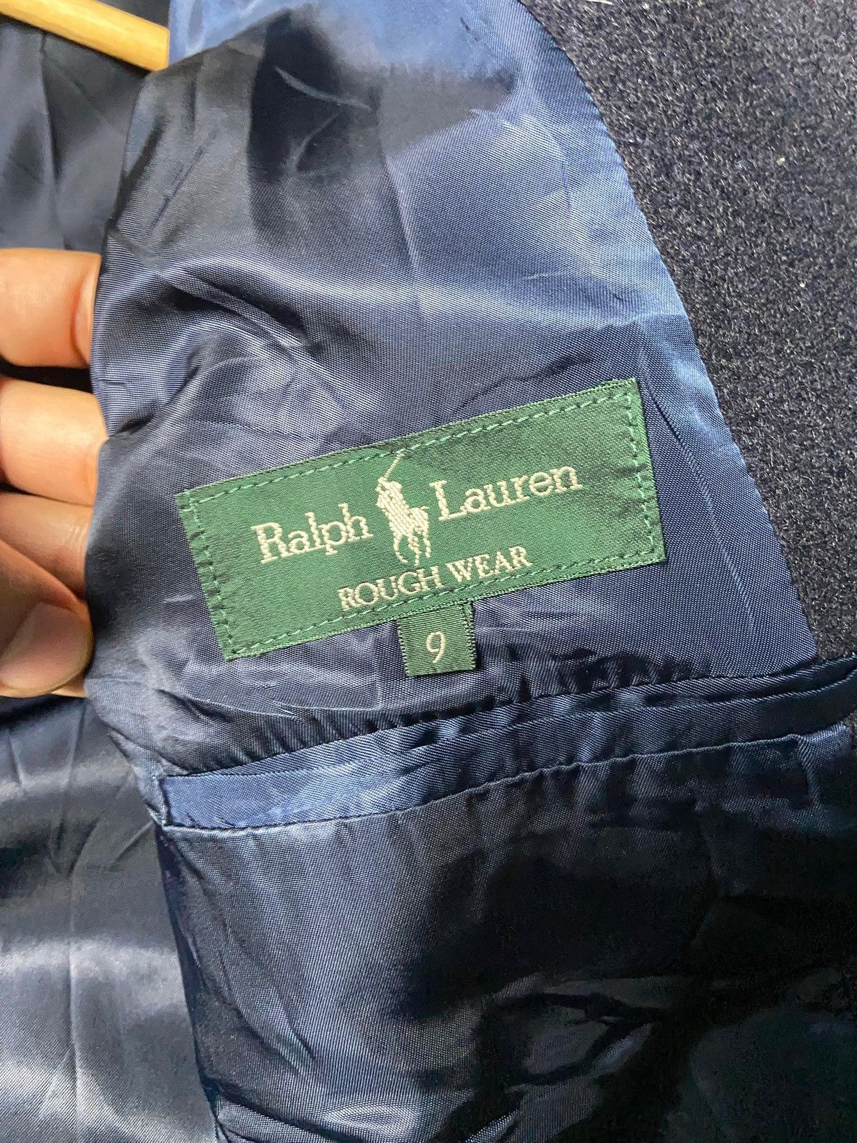 Ralph Lauren Ralph Lauren Rough Wear Double Breasted Wool Coat (153) Size US XS / EU 42 / 0 - 7 Thumbnail