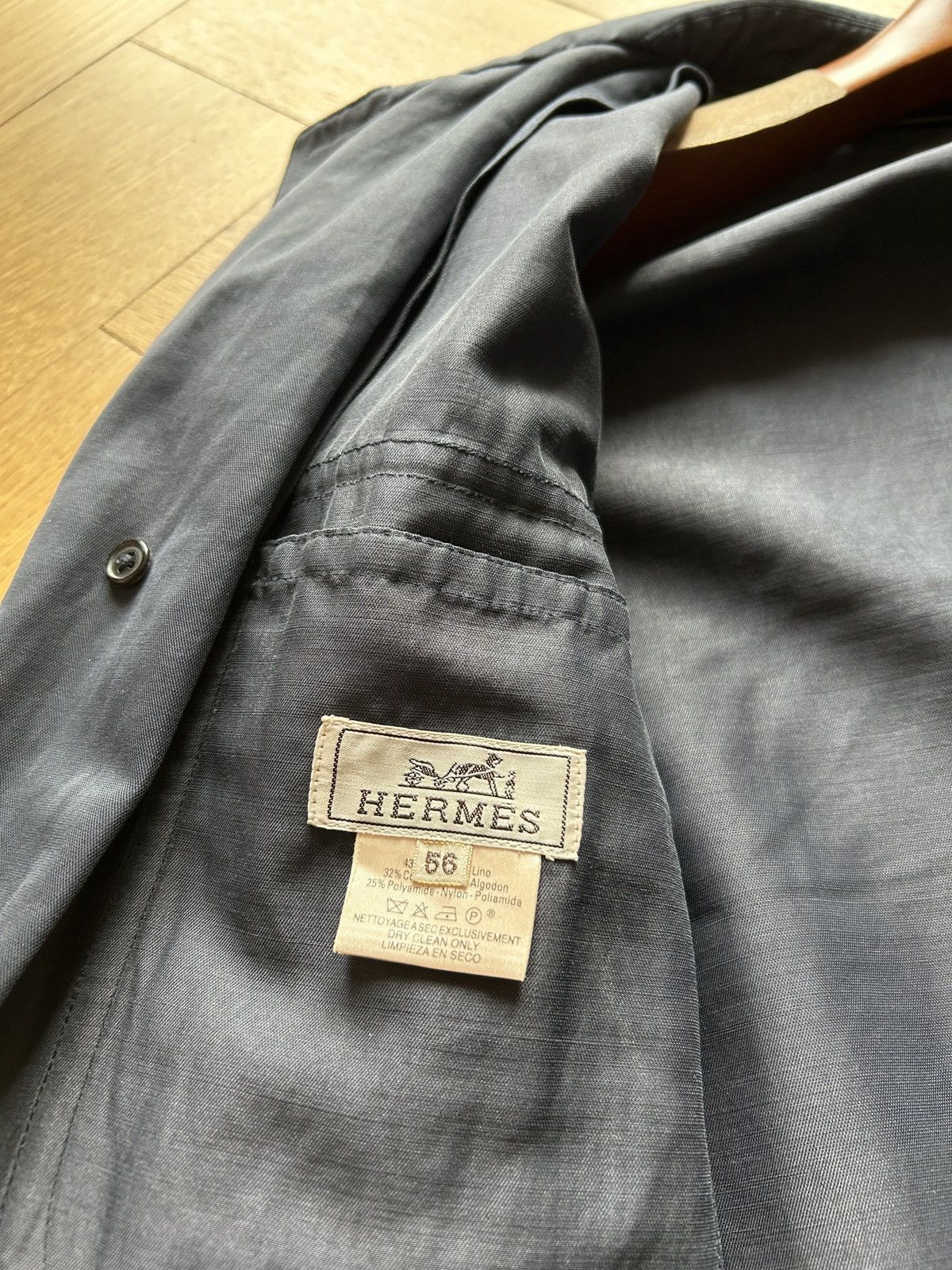 Hermes Hermès 90’s Navy M65 Field Parka Jacket Size US XL / EU 56 / 4 - 6 Thumbnail