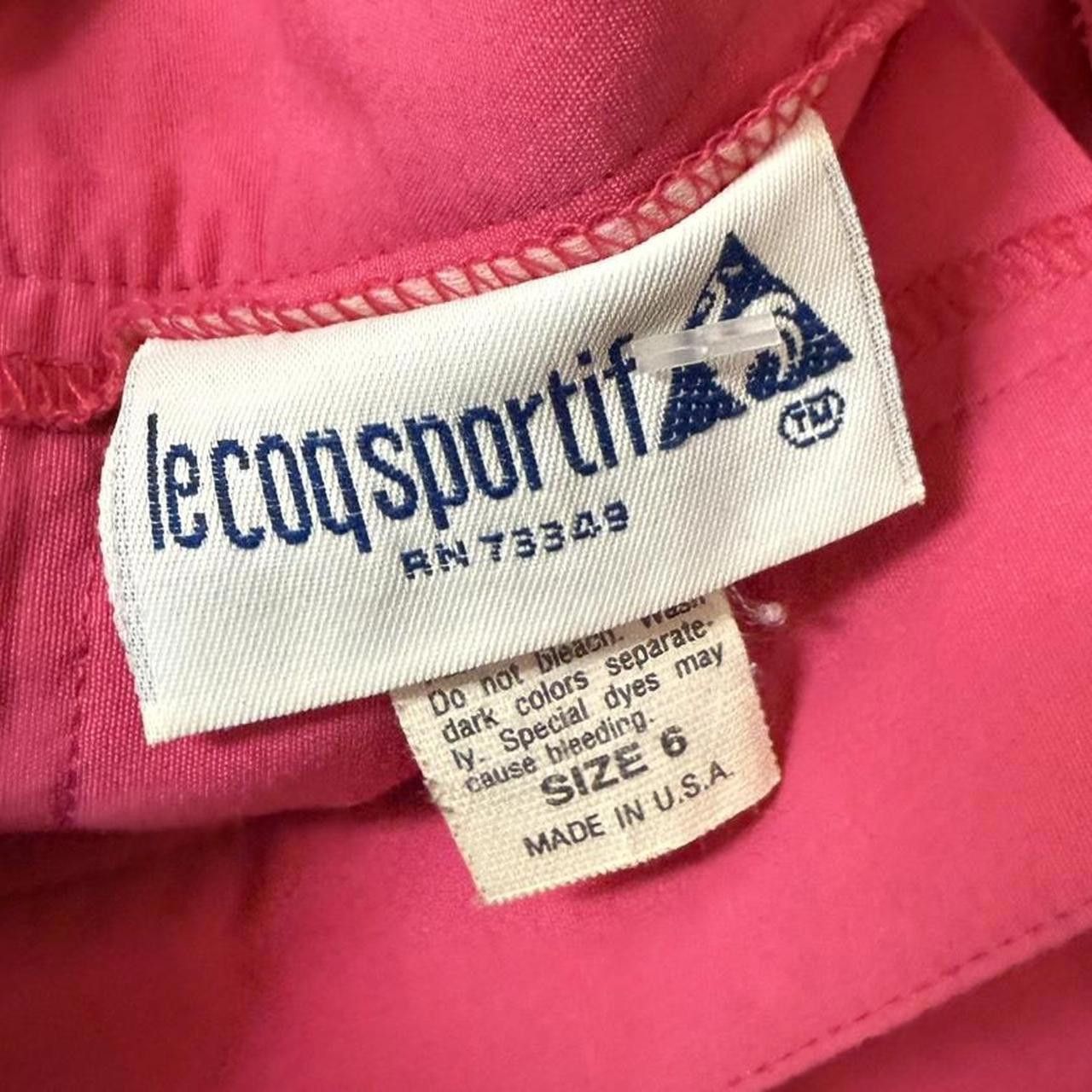 Le Coq Sportif Le Coq Sportif Women's Pink Skirt Size 28" / US 6 / IT 42 - 4 Thumbnail