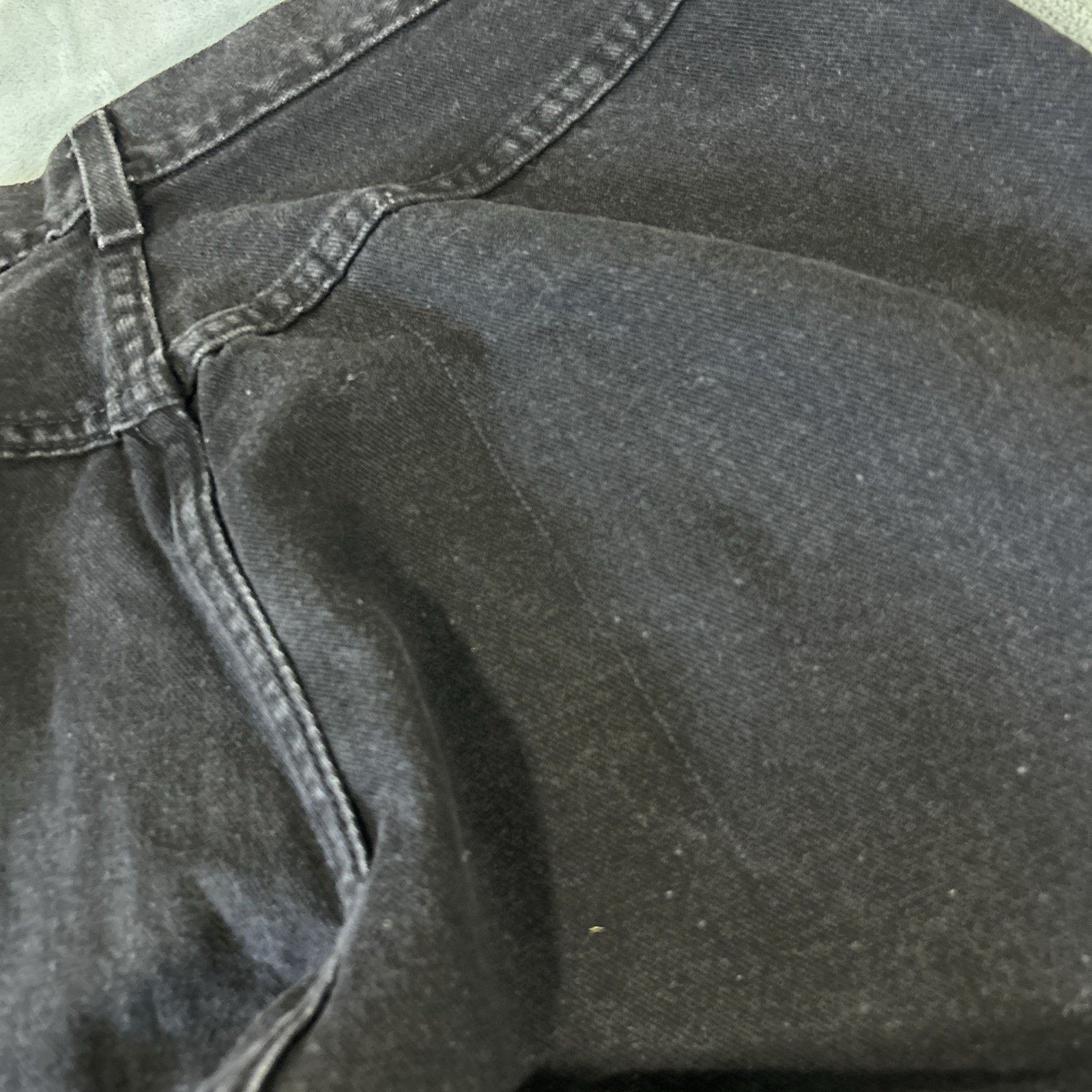 Lee USA Beyond Baggy Tapered Jeans Women 18 34x30 Black Hamilton Size 36" / US 14 / IT 50 - 4 Thumbnail