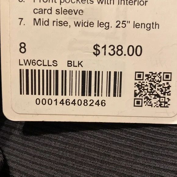 Lululemon Lululemon Ribbed Softstreme MR Wide-Leg Crop 25” Size 30" / US 8 / IT 44 - 3 Thumbnail