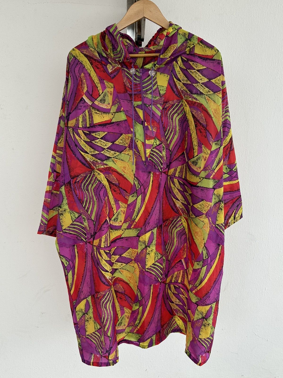 Japanese Brand Japan Multicolour Vintage Parka Hoodie Size US L / EU 52-54 / 3 - 1 Thumbnail