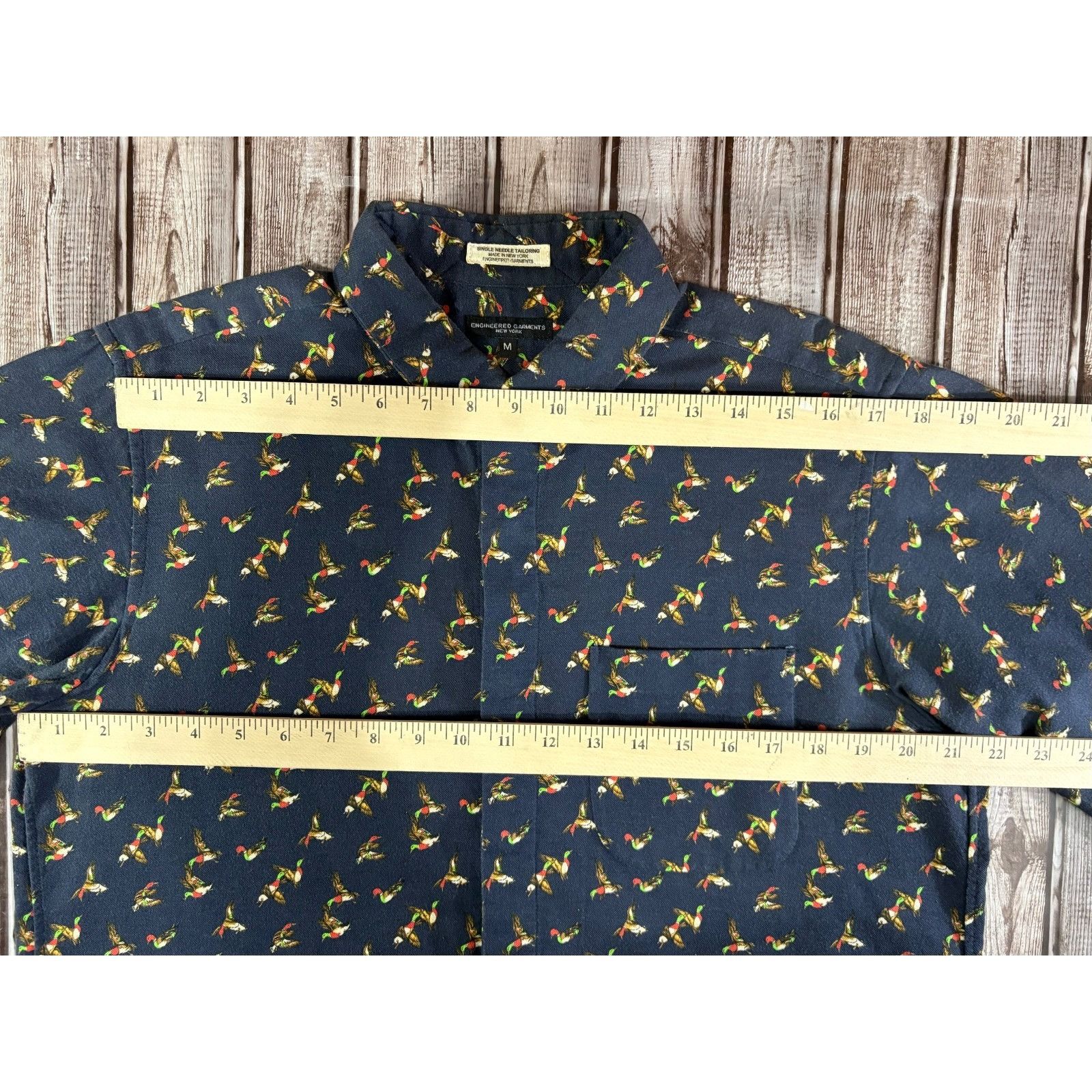 Engineered Garments Engineered Garments bird print flannel shirt size M color na Size US M / EU 48-50 / 2 - 7 Thumbnail