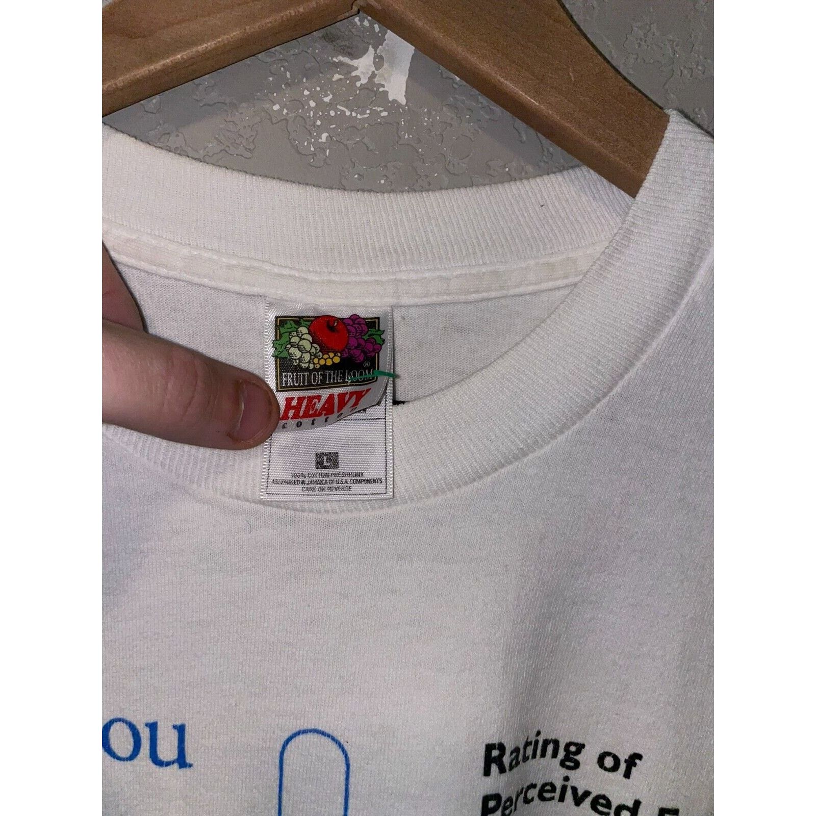 Fruit Of The Loom Vintage Training Shirt Nustep Total Body Product Tee 90s L Size US L / EU 52-54 / 3 - 6 Thumbnail