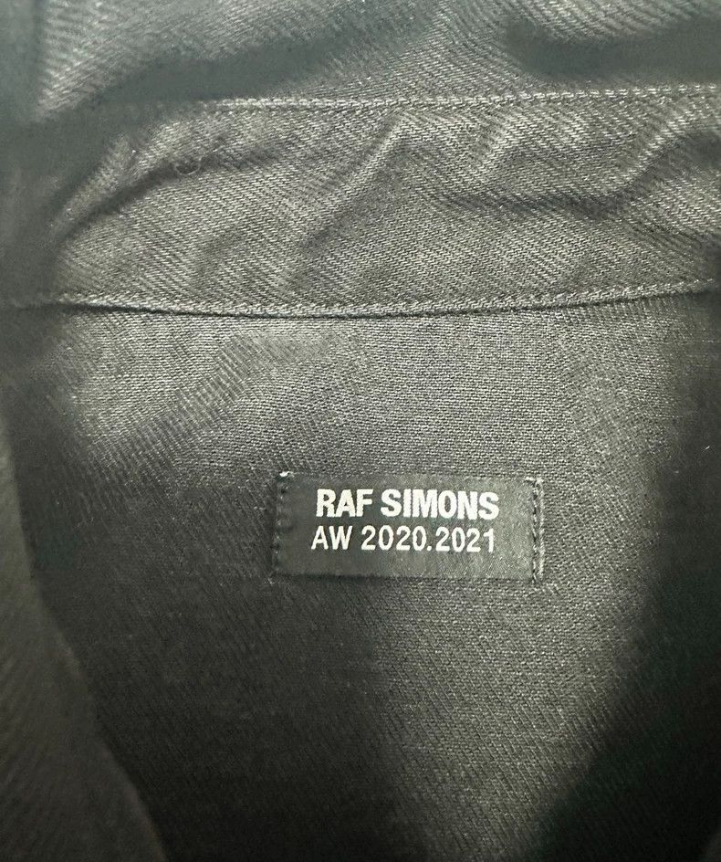 Raf Simons Raf simons Branded denim shirt Size US M / EU 48-50 / 2 - 2 Thumbnail