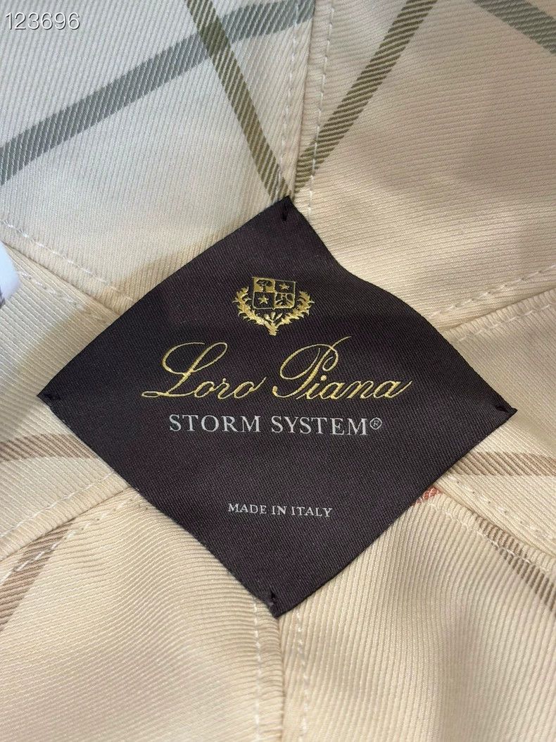 Loro Piana LORO PIANA sizeS Blue and white tech fabric baseball cap Size ONE SIZE - 4 Thumbnail