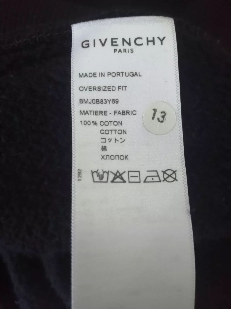 Givenchy Givenchy Shark Head Printed Sweatshirt, XS Size Size US S / EU 44-46 / 1 - 7 Thumbnail