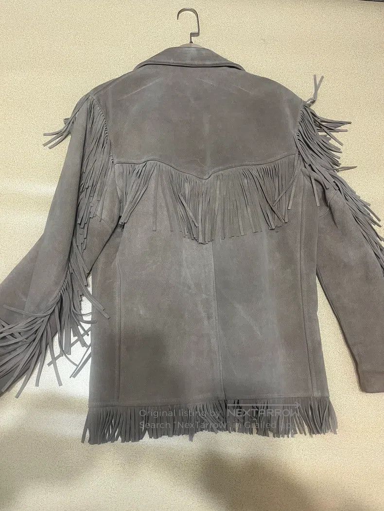 Schott Schott Fringed streamers, suede leather jackets, jackets, Size US XL / EU 56 / 4 - 5 Thumbnail