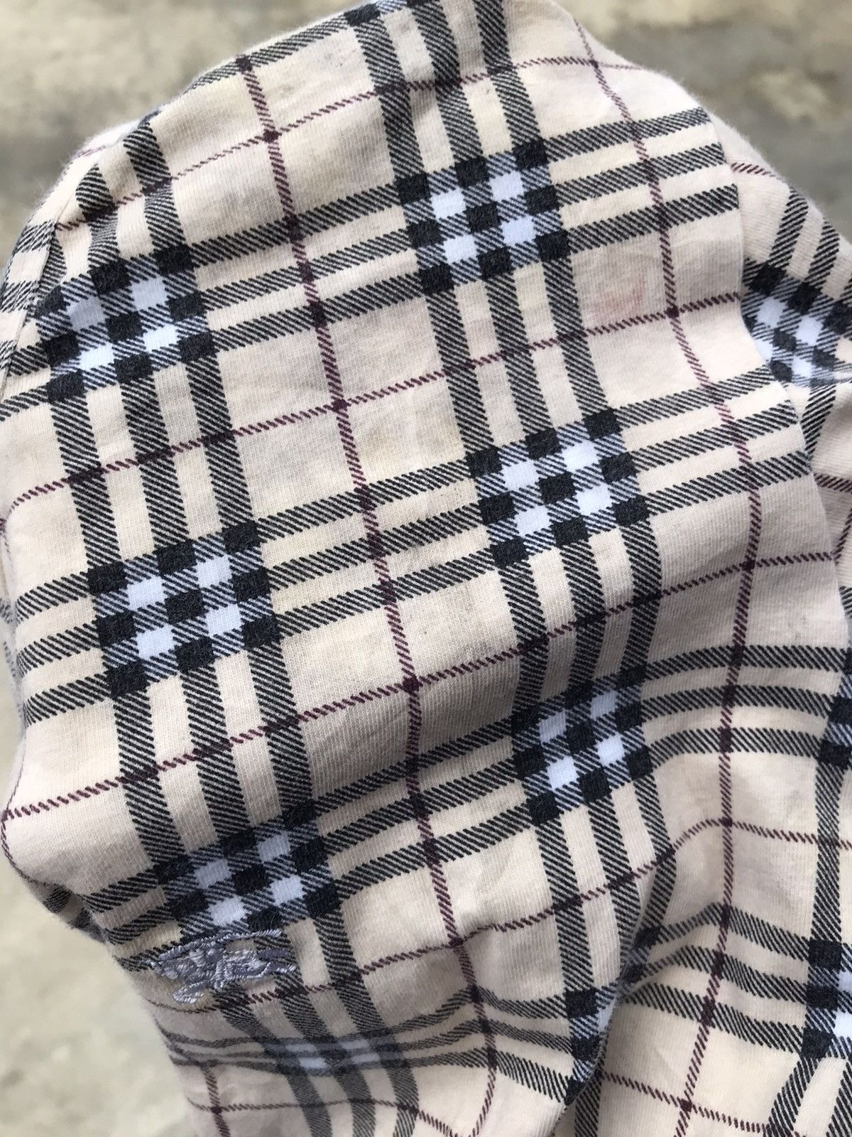 Burberry Burberry London Tee V neck Size S / US 4 / IT 40 - 4 Thumbnail