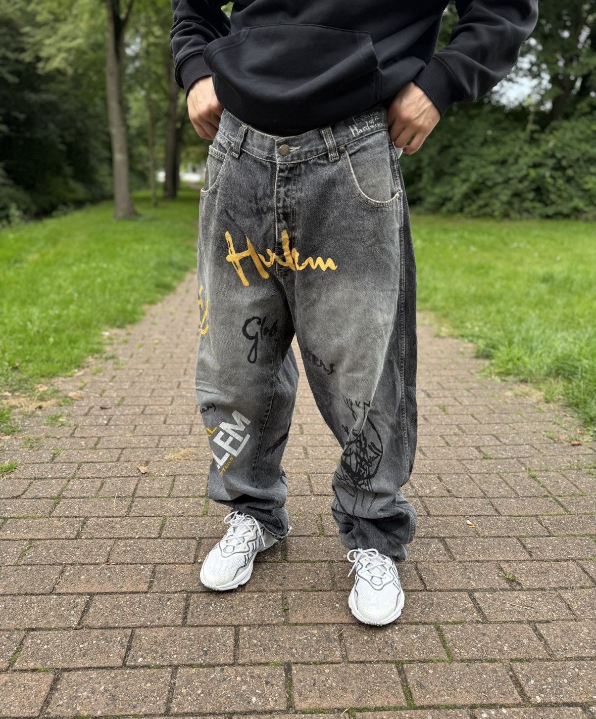 Fubu Rare Fubu Baggy Jeans Vintage X Harlem Globetrotters | Grailed