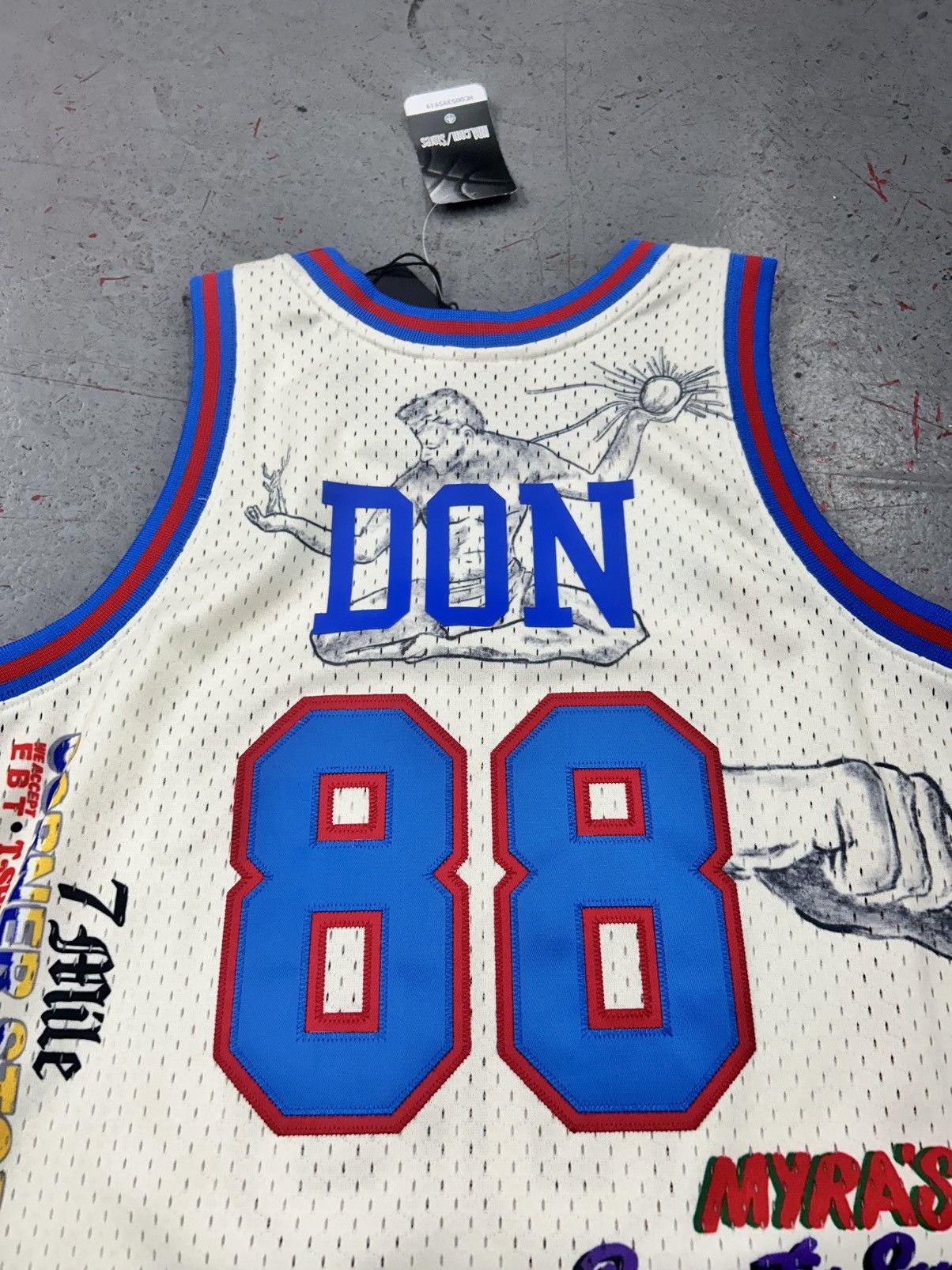 Mitchell & Ness Authentic Mitchell&Ness Big Sean Pistons Jersey Size S NEW Size US S / EU 44-46 / 1 - 9 Thumbnail