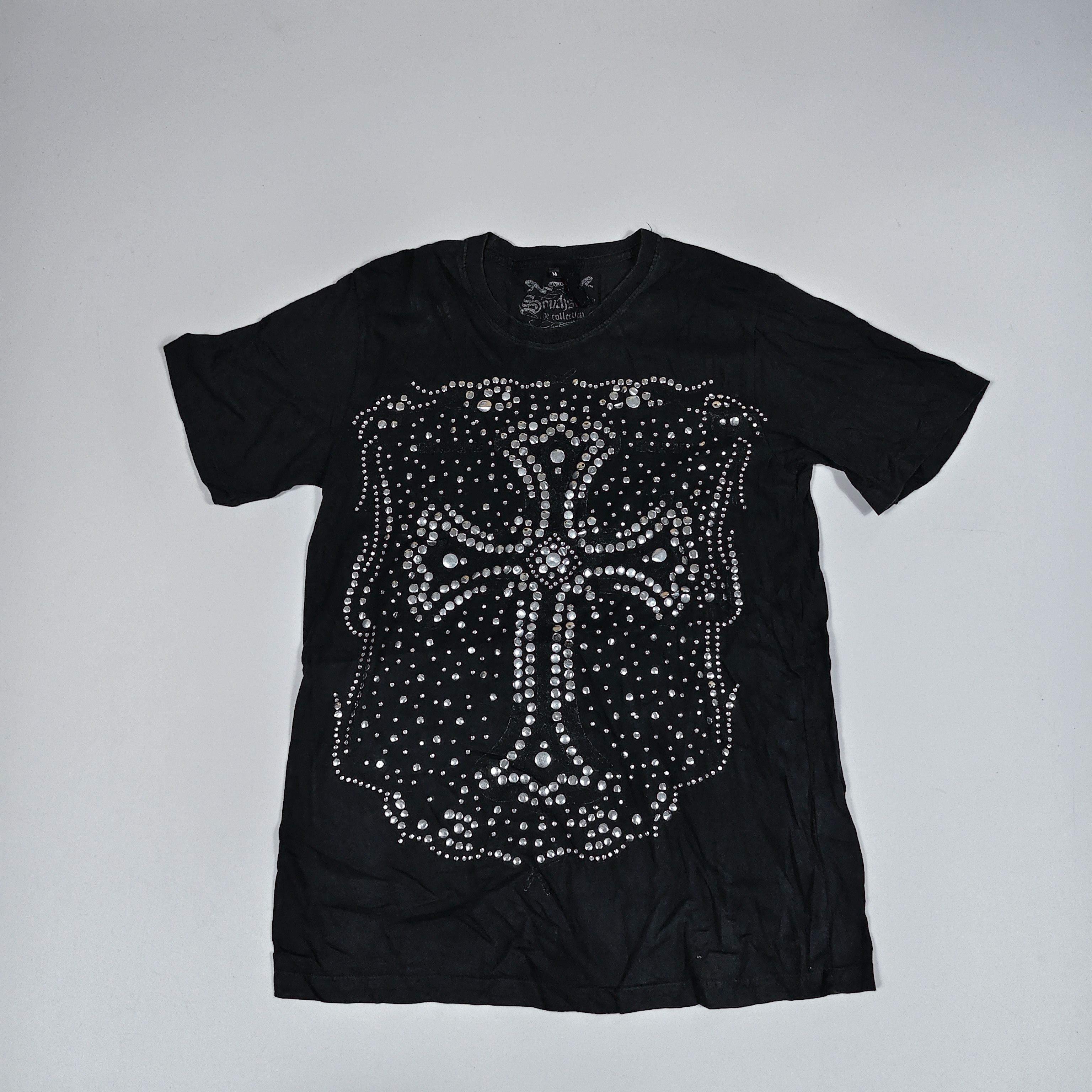 Japanese Brand Southside Studded Cross #A Size US S / EU 44-46 / 1 - 1 Thumbnail