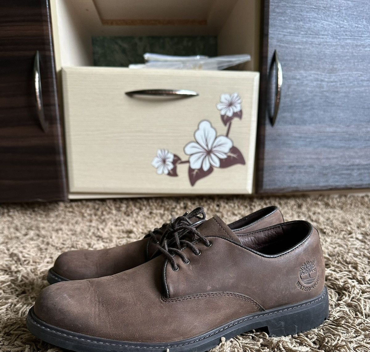 Timberland Timberland Earthkeepers Brown Leather Derby Shoes Men’s – Size US 9 / EU 42 - 4 Thumbnail
