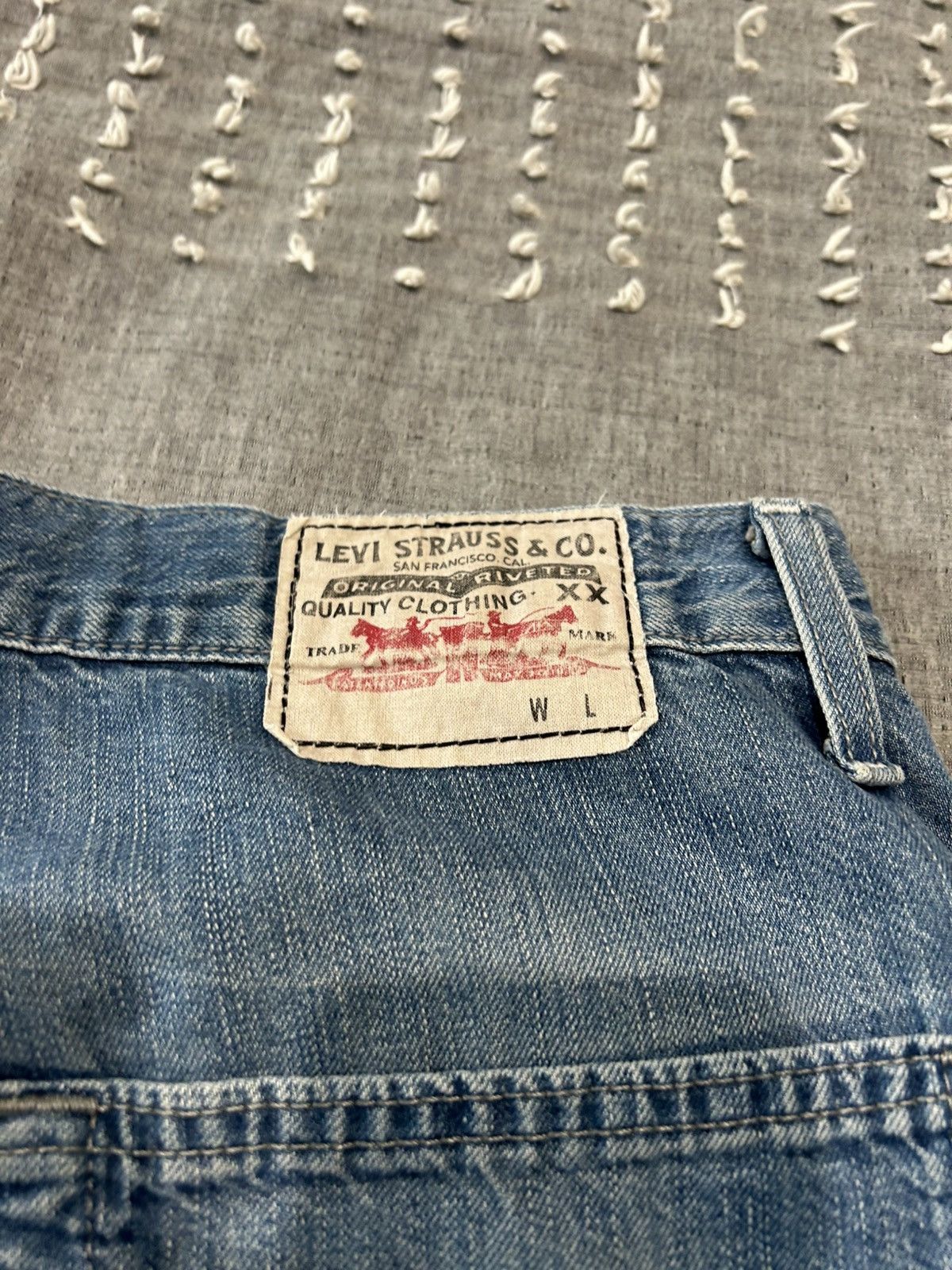 Levi's Vintage Clothing Vintage Levi Cargo Jorts Size US 36 / EU 52 - 3 Thumbnail