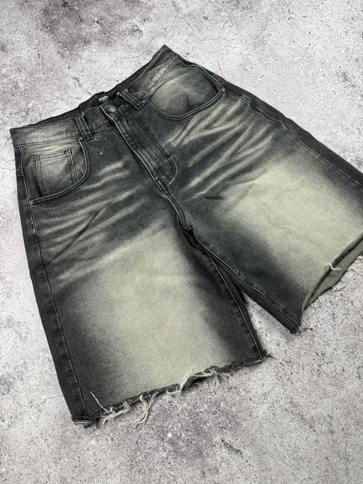 Jaded London Jaded London Baggy Denim Jorts/Shorts Y2K (unisex) rap Size US 30 / EU 46 - 4 Thumbnail