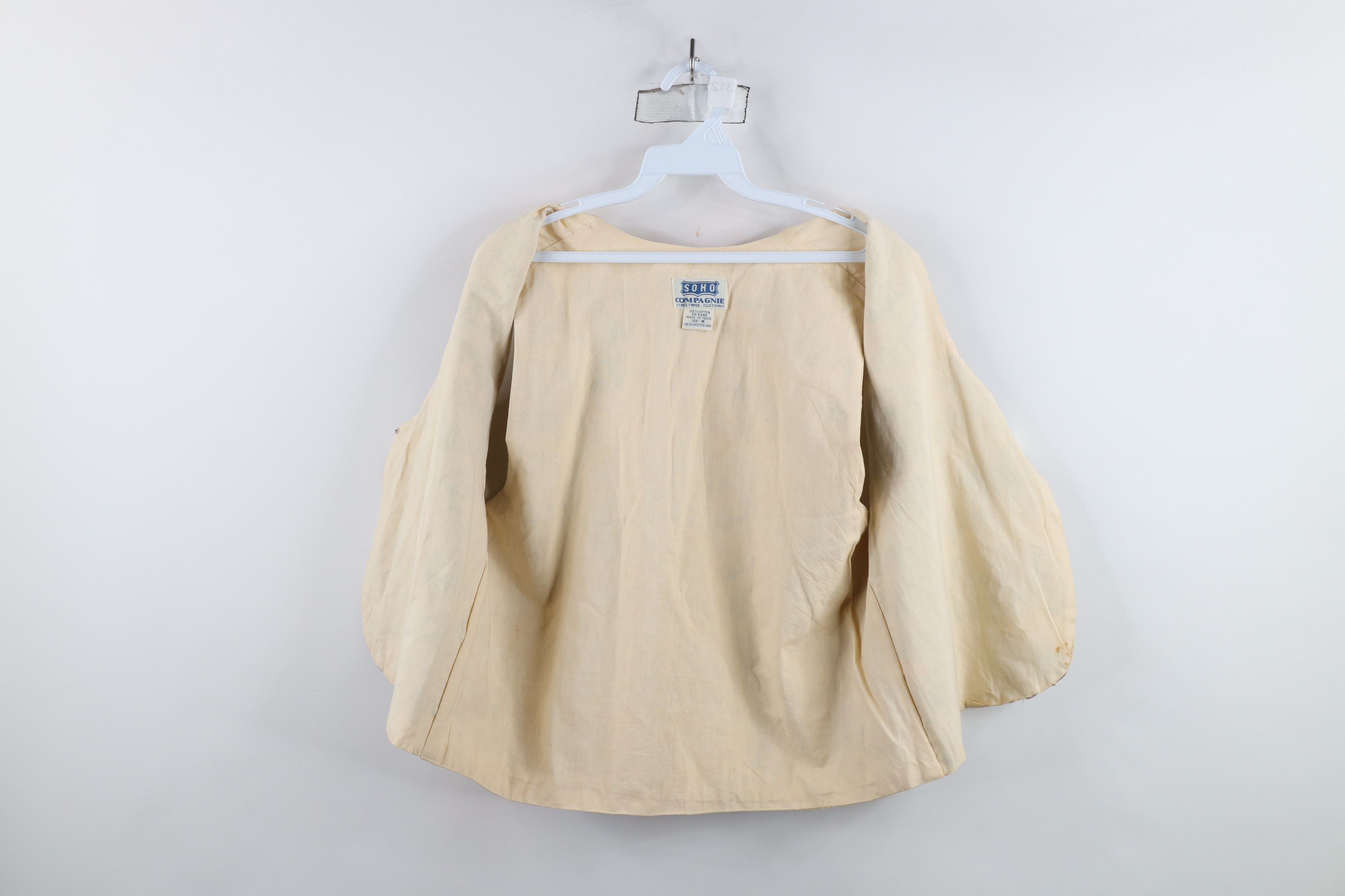 Vintage Vintage 70s Streetwear Distressed Elephant Patch Vest Jacket Size M / US 6-8 / IT 42-44 - 10 Thumbnail