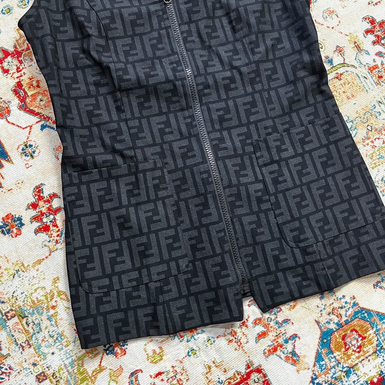 Fendi Vintage Fendi Monogram vest Size M / US 6-8 / IT 42-44 - 3 Thumbnail