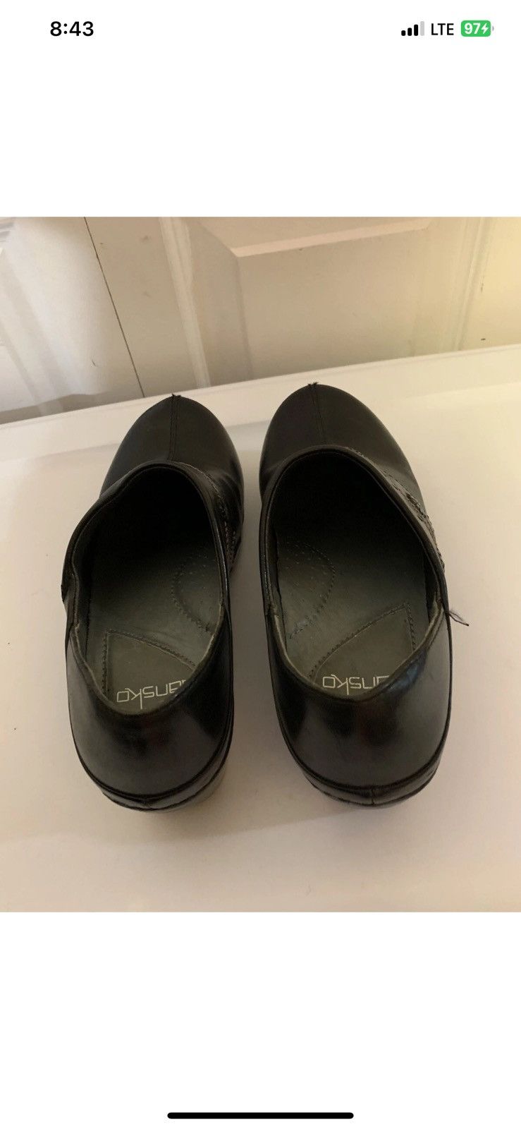 Dansko Dansko Black Professional Clog Sz 37 us 6.5 Size US 6.5 / IT 36.5 - 9 Thumbnail