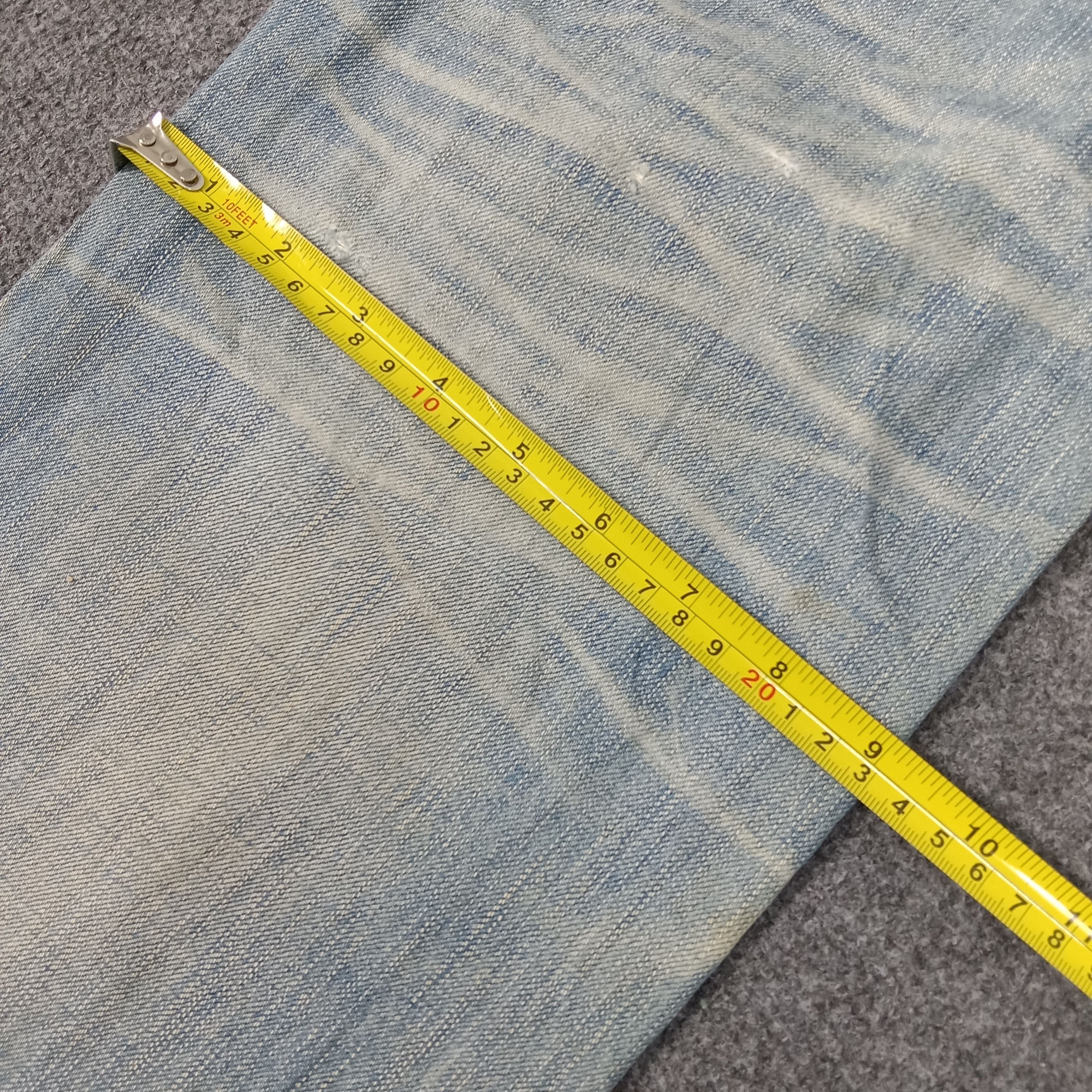 AG Adriano Goldschmied × Vintage Adriano Goldschmied American Distressed Style Jeans Size US 36 / EU 52 - 14 Thumbnail