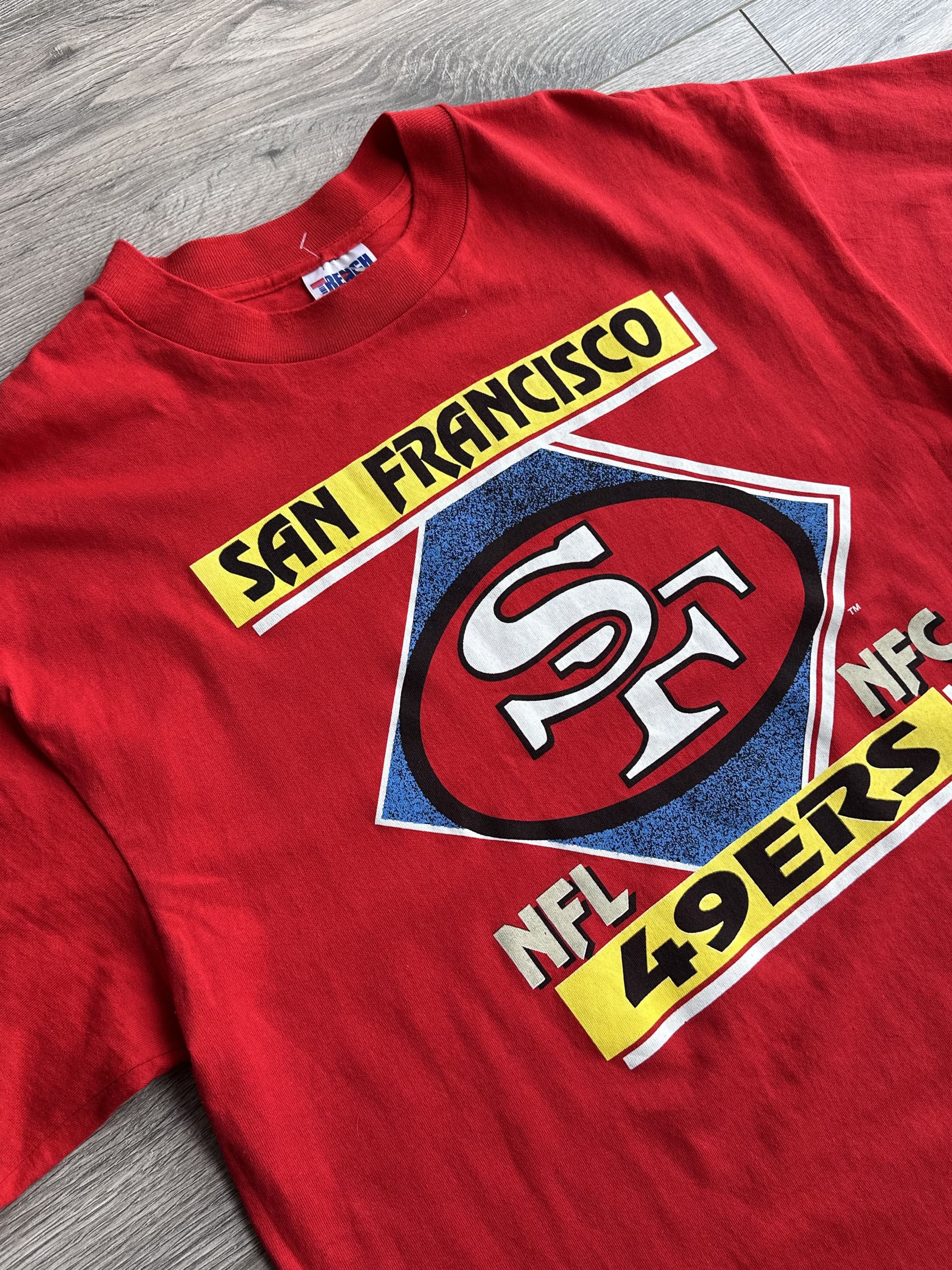 NFL × Vintage San Francisco 49ers Vintage t shirt Size US XL / EU 56 / 4 - 3 Thumbnail