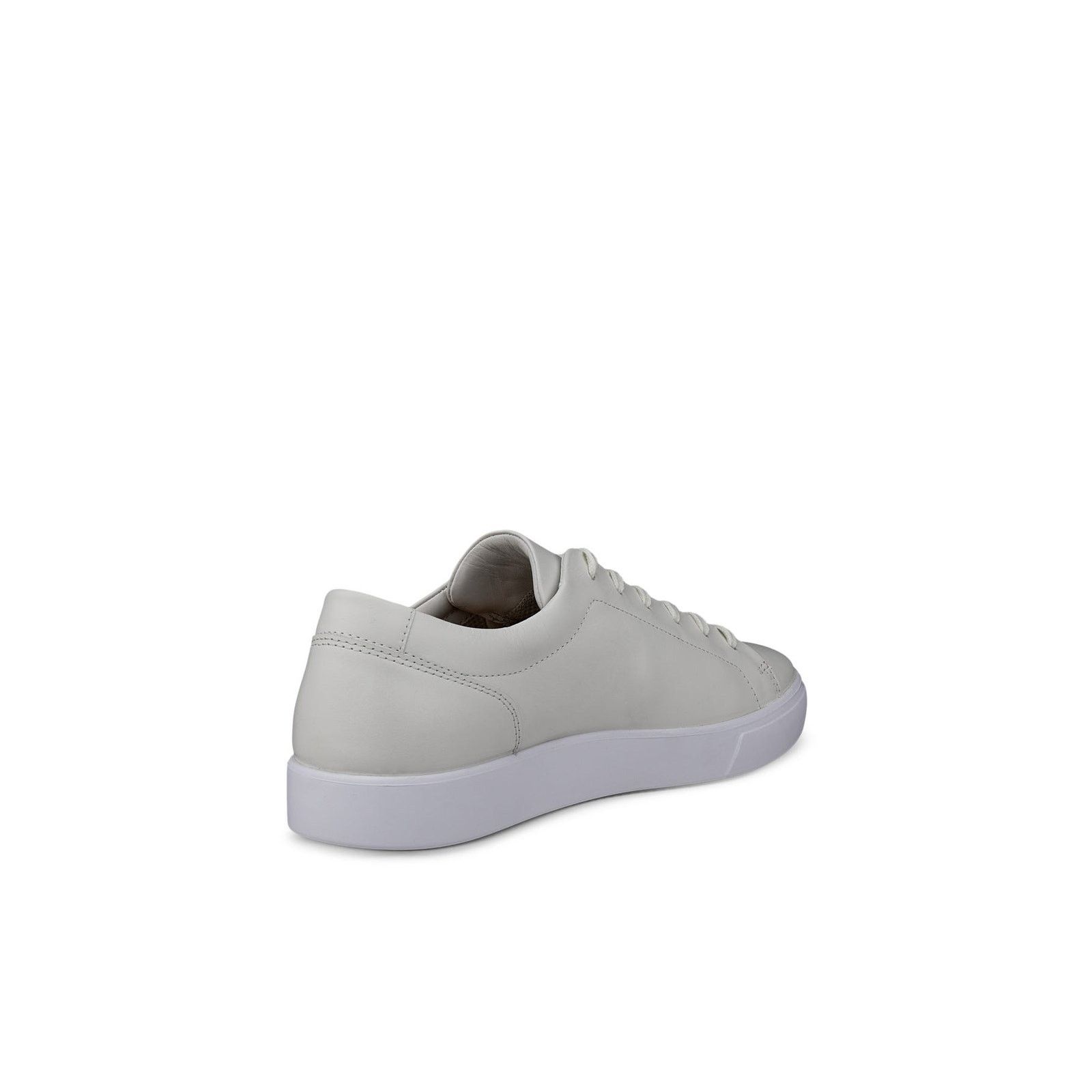 Ecco ECCO MEN'S 46 SOFT 7 TRIPLE WHITE LEATHER SNEAKER NIB Size US 12 / EU 45 - 3 Thumbnail