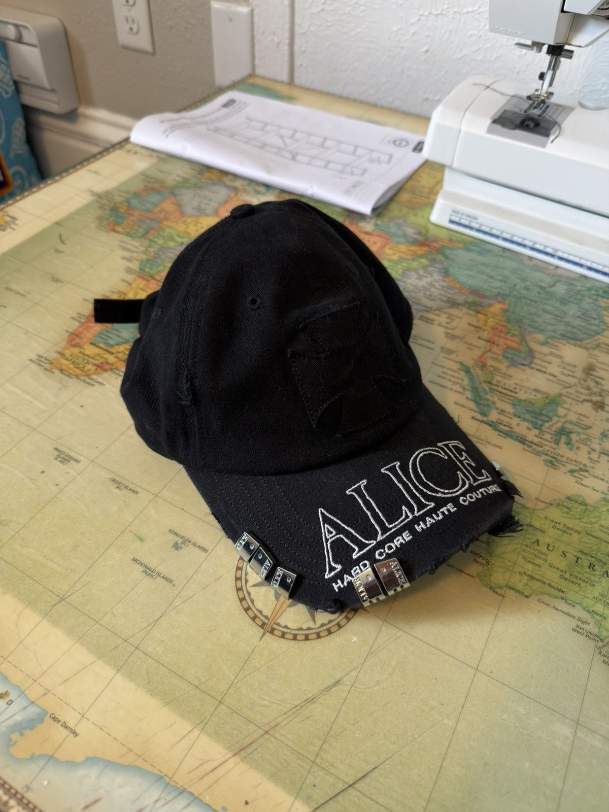 Alice Hollywood ATELIER LOGO CAP 2.0 (BLACK) Size ONE SIZE - 4 Thumbnail