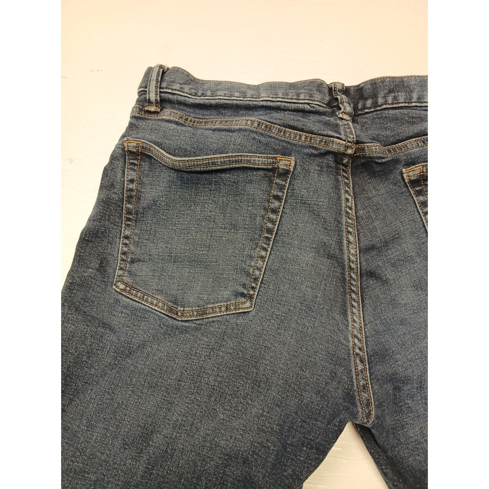 Gap Gap Denim (34x30) Straight Fit Blue Denim Jeans Size US 34 / EU 50 - 7 Thumbnail